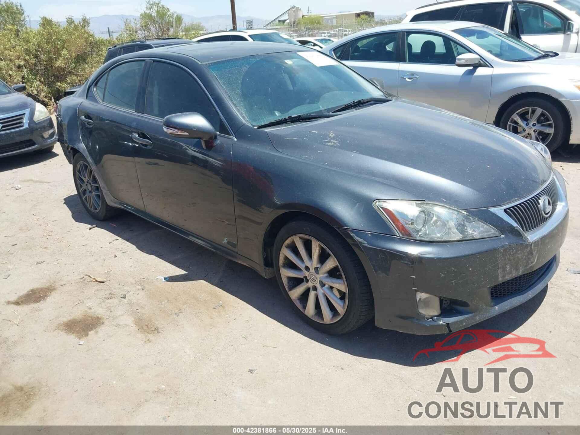 LEXUS IS 250 2010 - JTHBF5C20A2097349