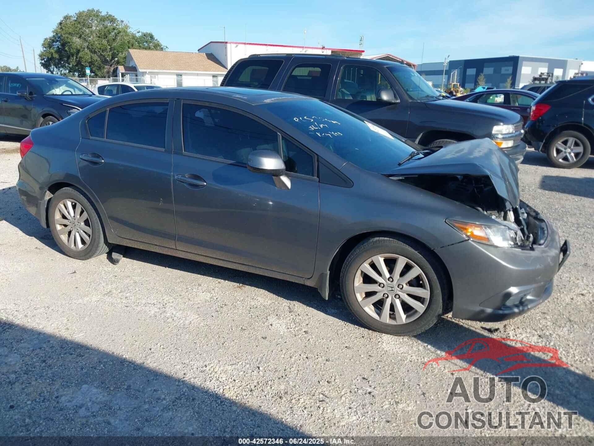 HONDA CIVIC 2012 - 19XFB2F95CE053228
