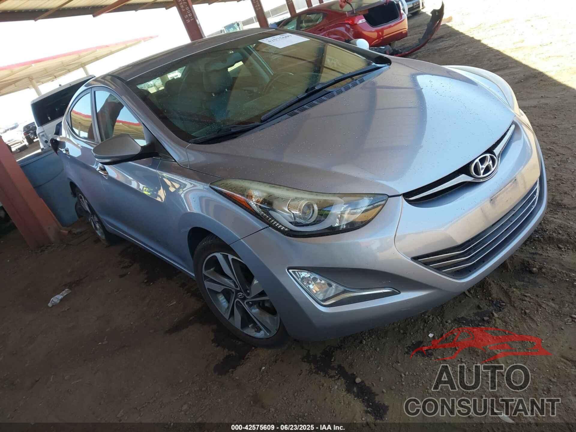 HYUNDAI ELANTRA 2015 - 5NPDH4AE6FH624098