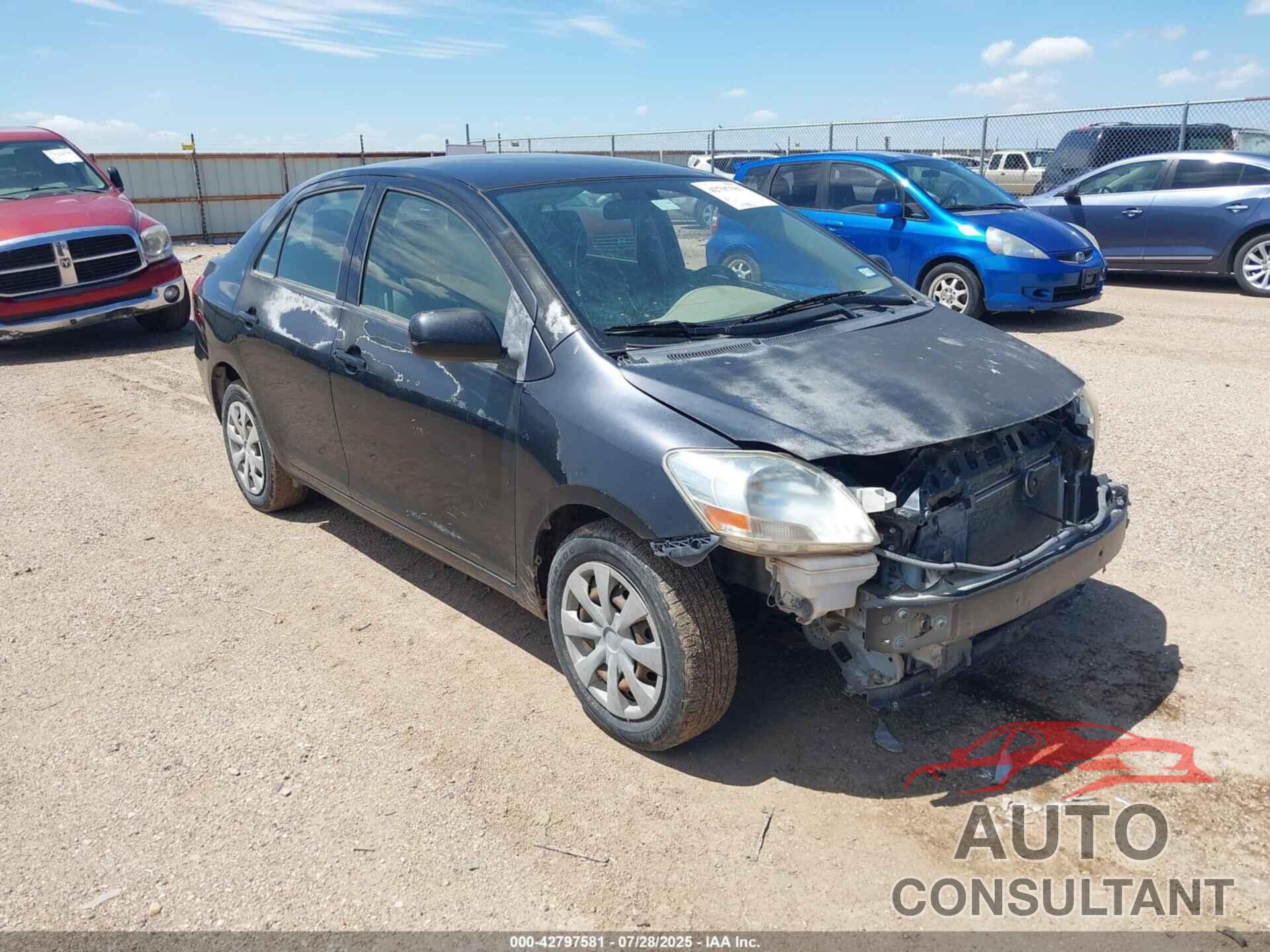 TOYOTA YARIS 2012 - JTDBT4K38CL024533
