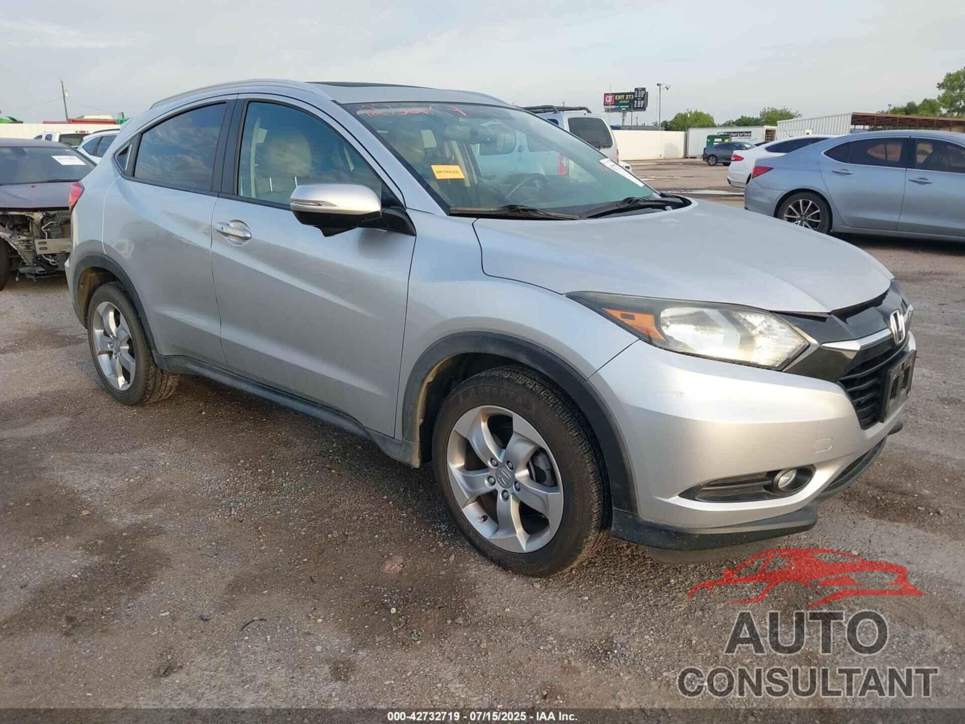 HONDA HR-V 2016 - 3CZRU6H73GM734696