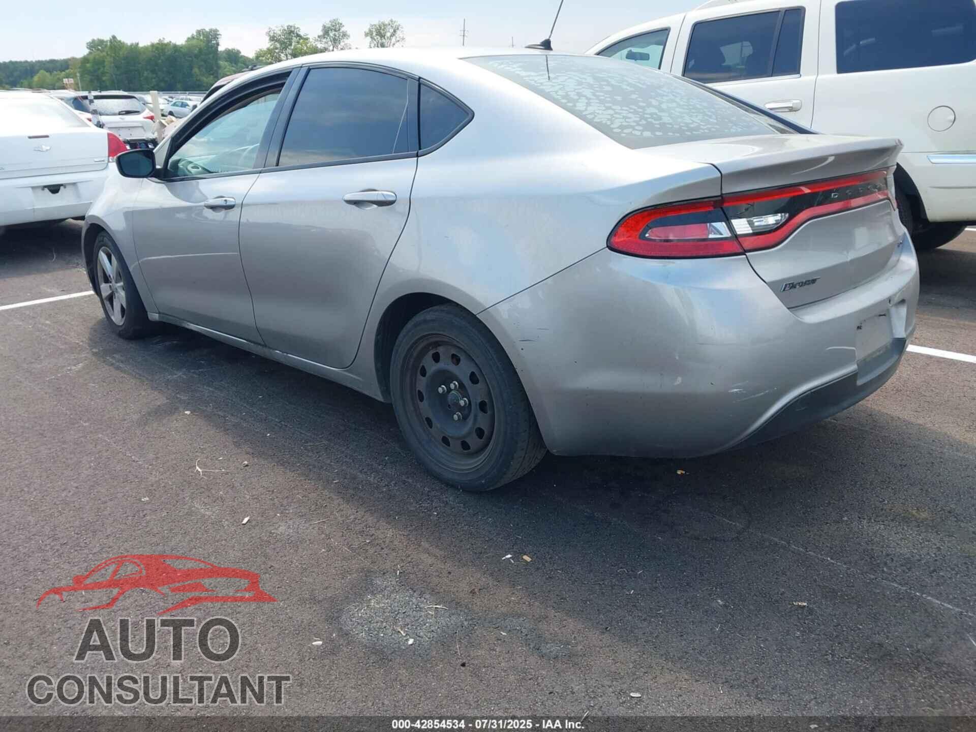 DODGE DART 2015 - 1C3CDFBB0FD186986