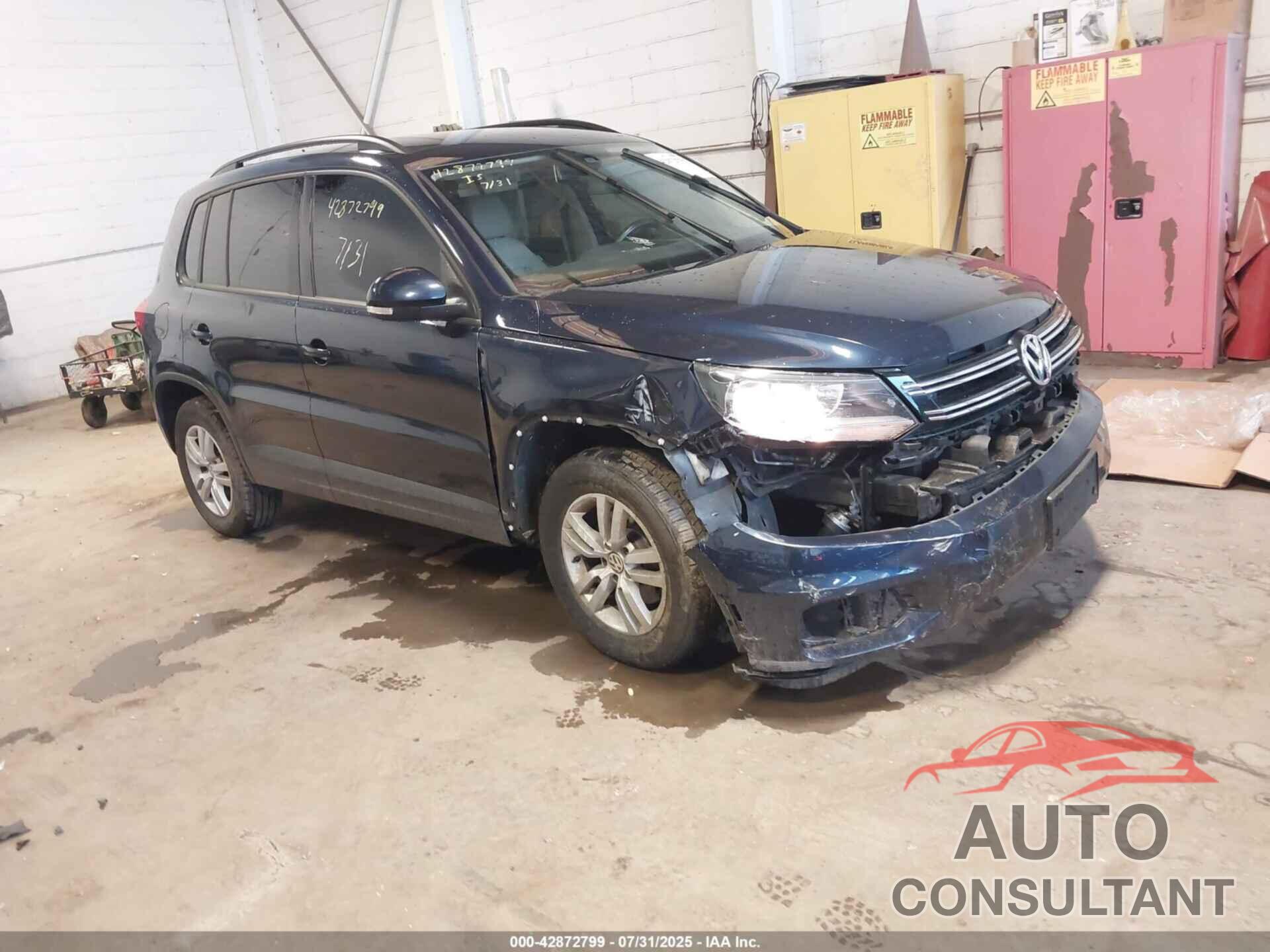 VOLKSWAGEN TIGUAN 2016 - WVGAV7AX9GW553095