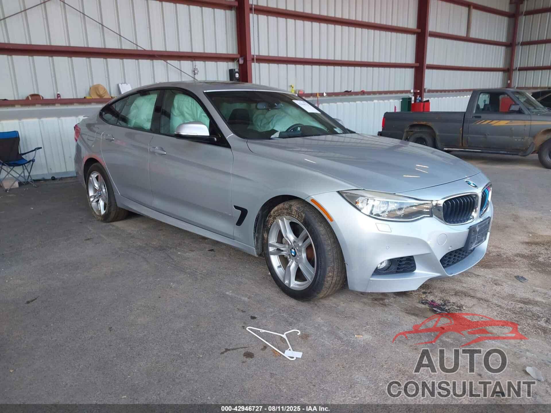 BMW 335I GRAN TURISMO 2015 - WBA3X9C50FD867952
