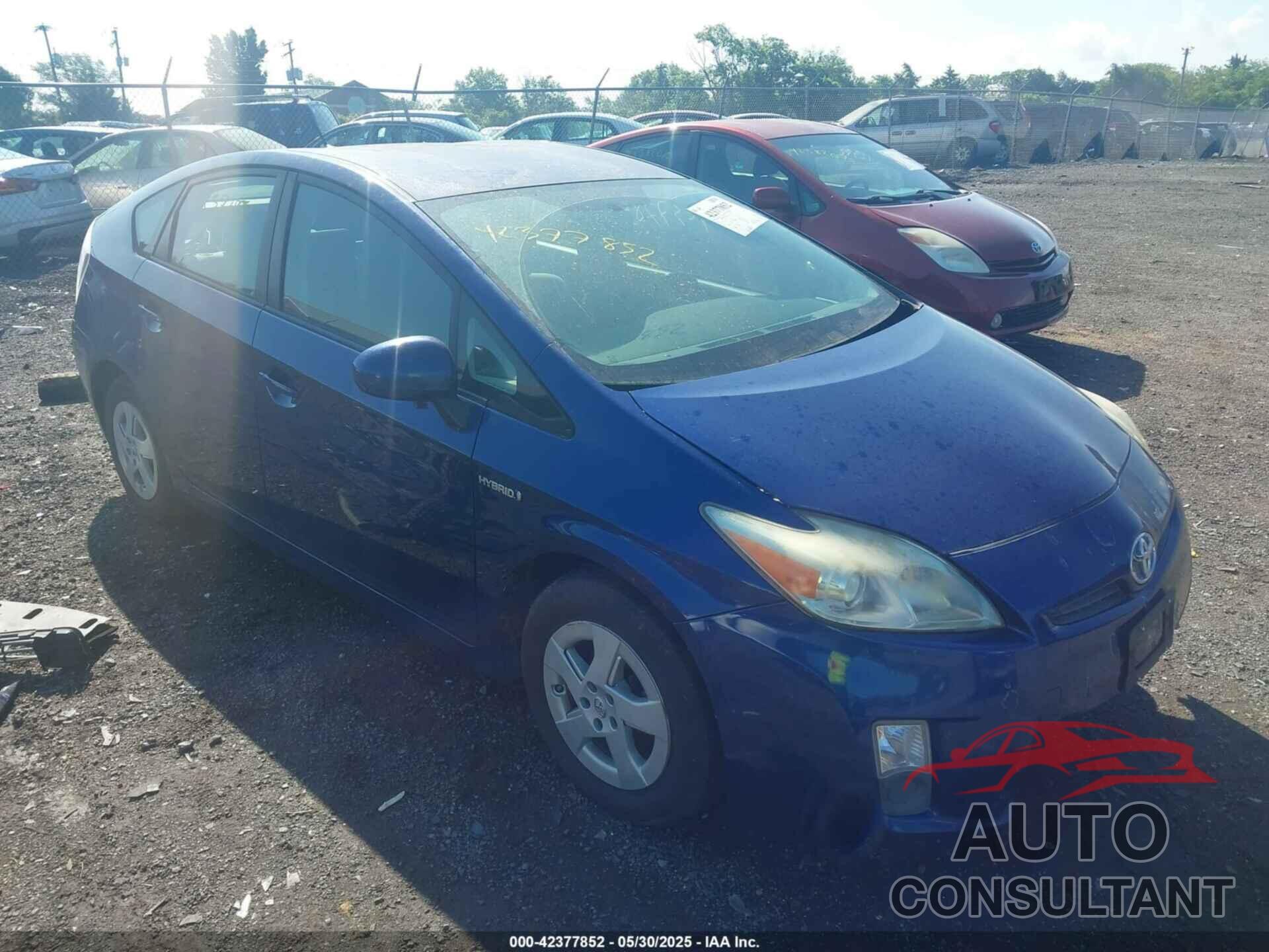 TOYOTA PRIUS 2011 - JTDKN3DU3B1413374