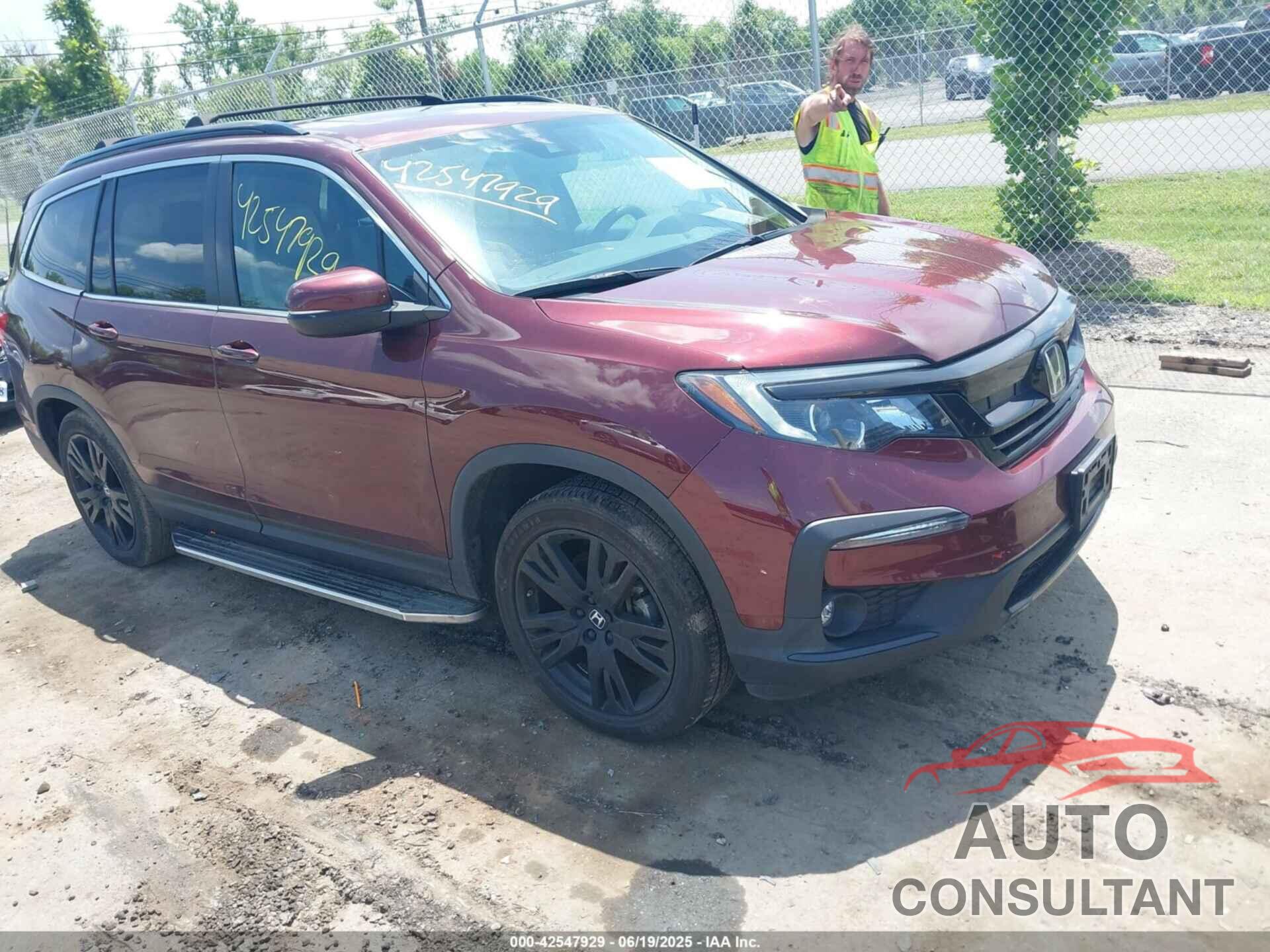HONDA PILOT 2022 - 5FNYF6H25NB043073