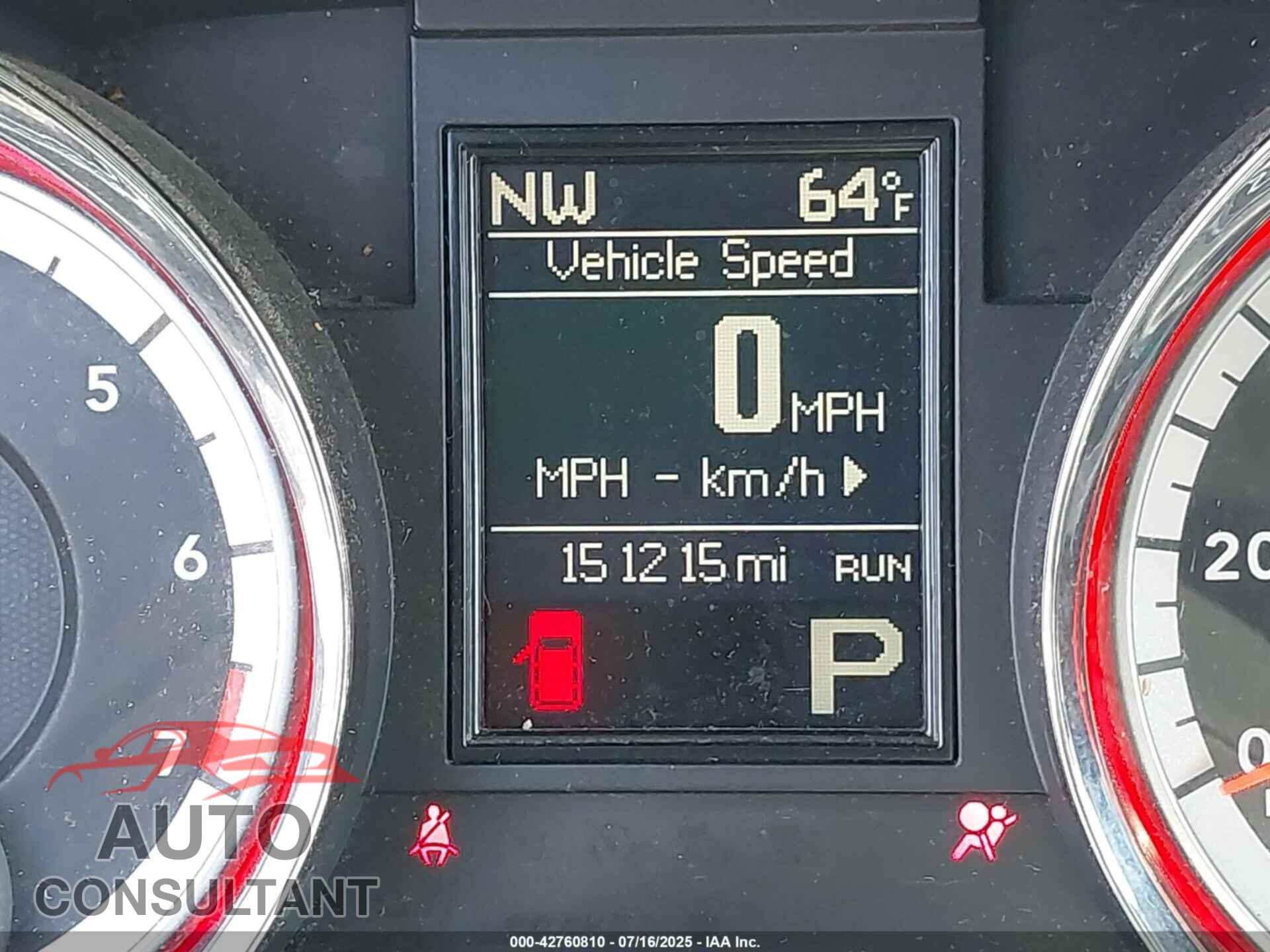 DODGE DURANGO 2012 - 1C4RDJAG2CC271772