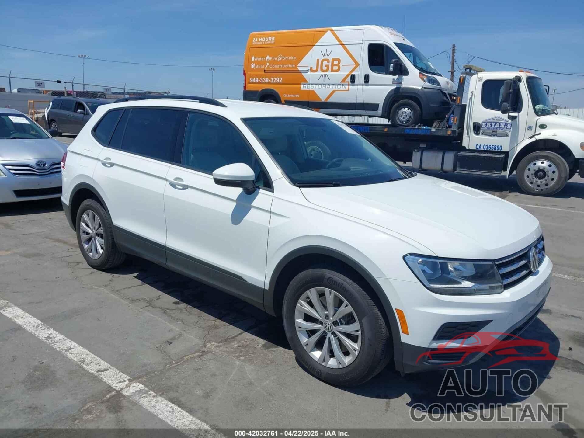 VOLKSWAGEN TIGUAN 2019 - 3VV1B7AX1KM101407