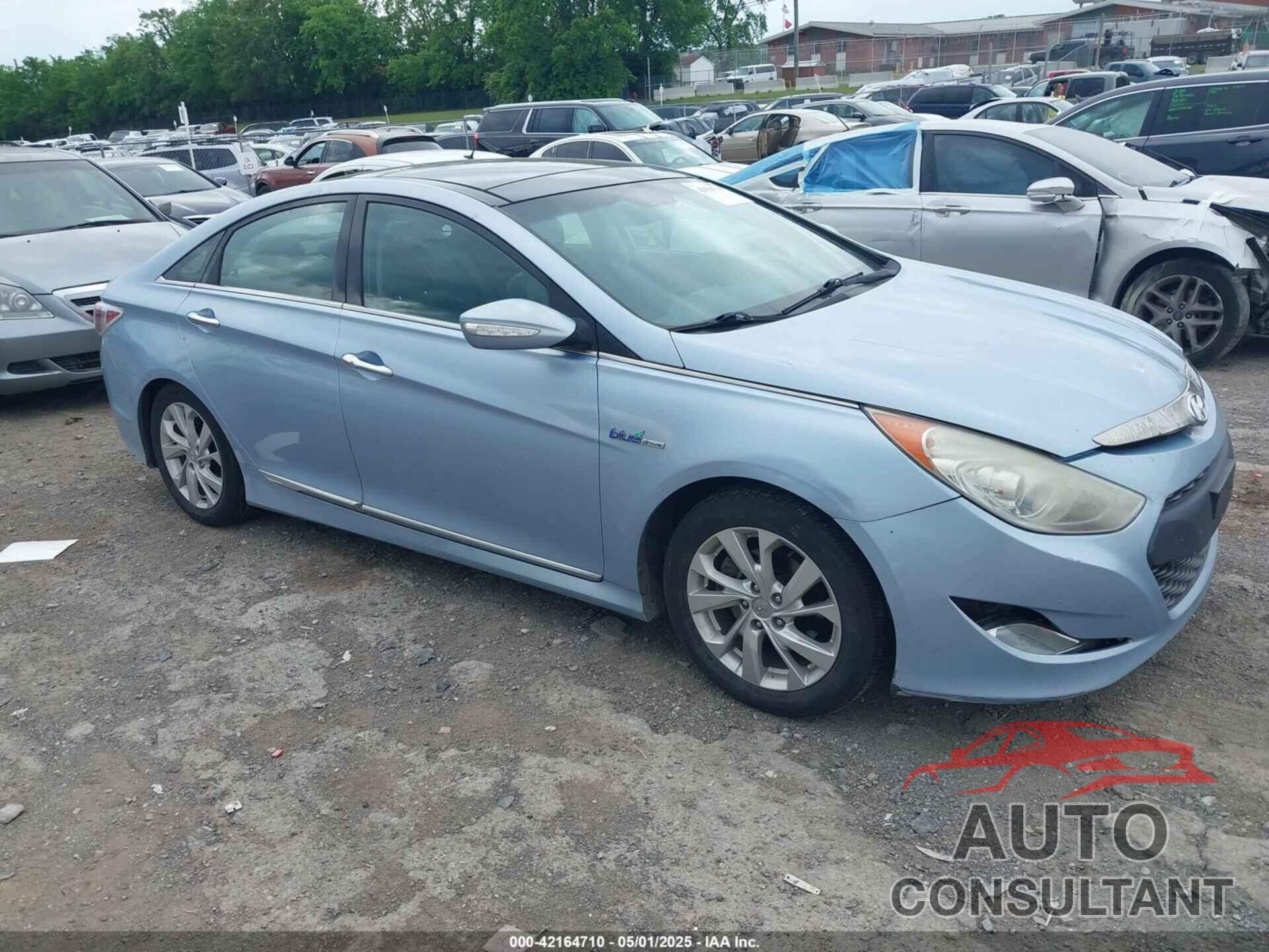 HYUNDAI SONATA HYBRID 2013 - KMHEC4A43DA076815