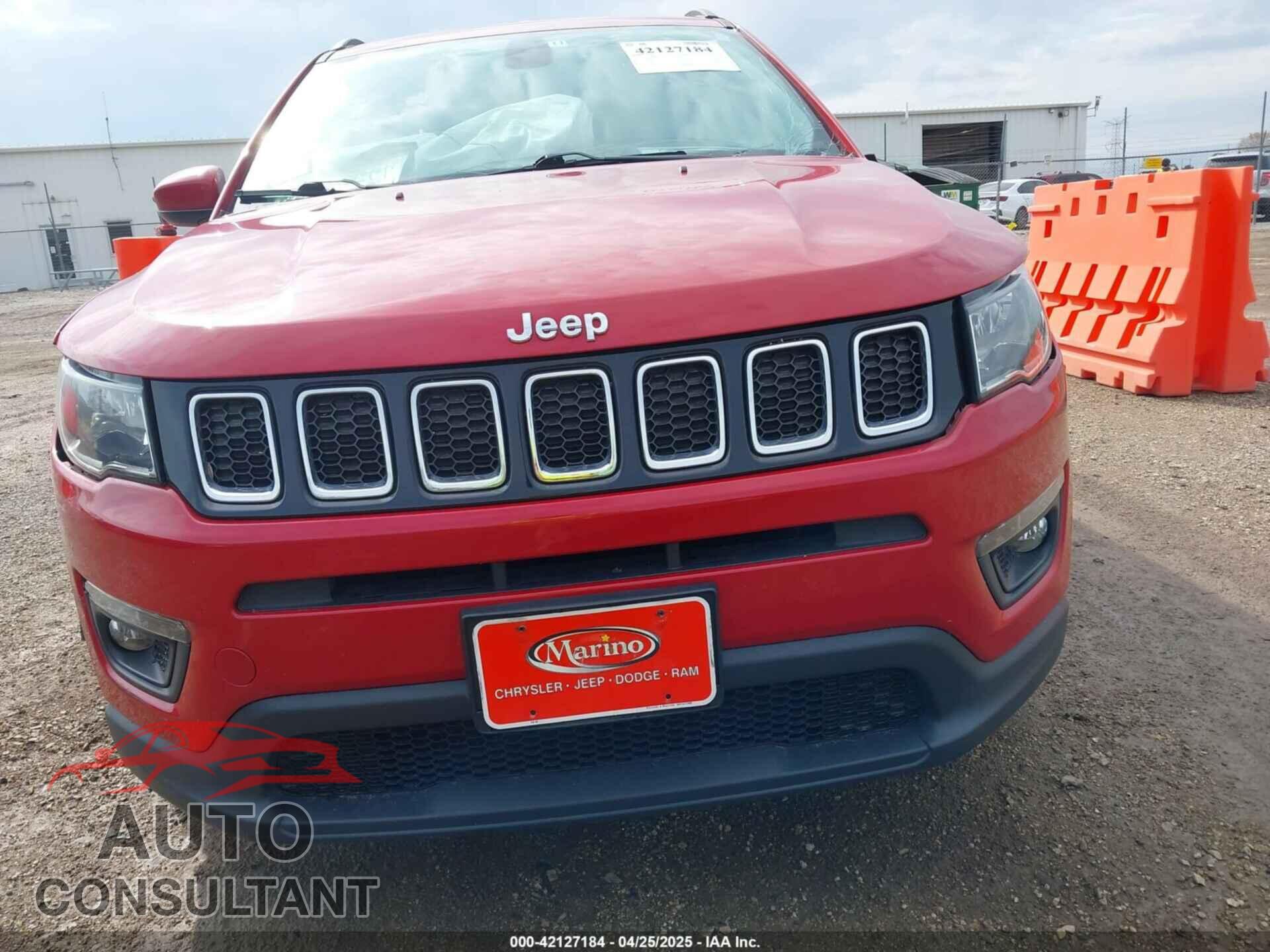 JEEP COMPASS 2019 - 3C4NJDBB6KT849953