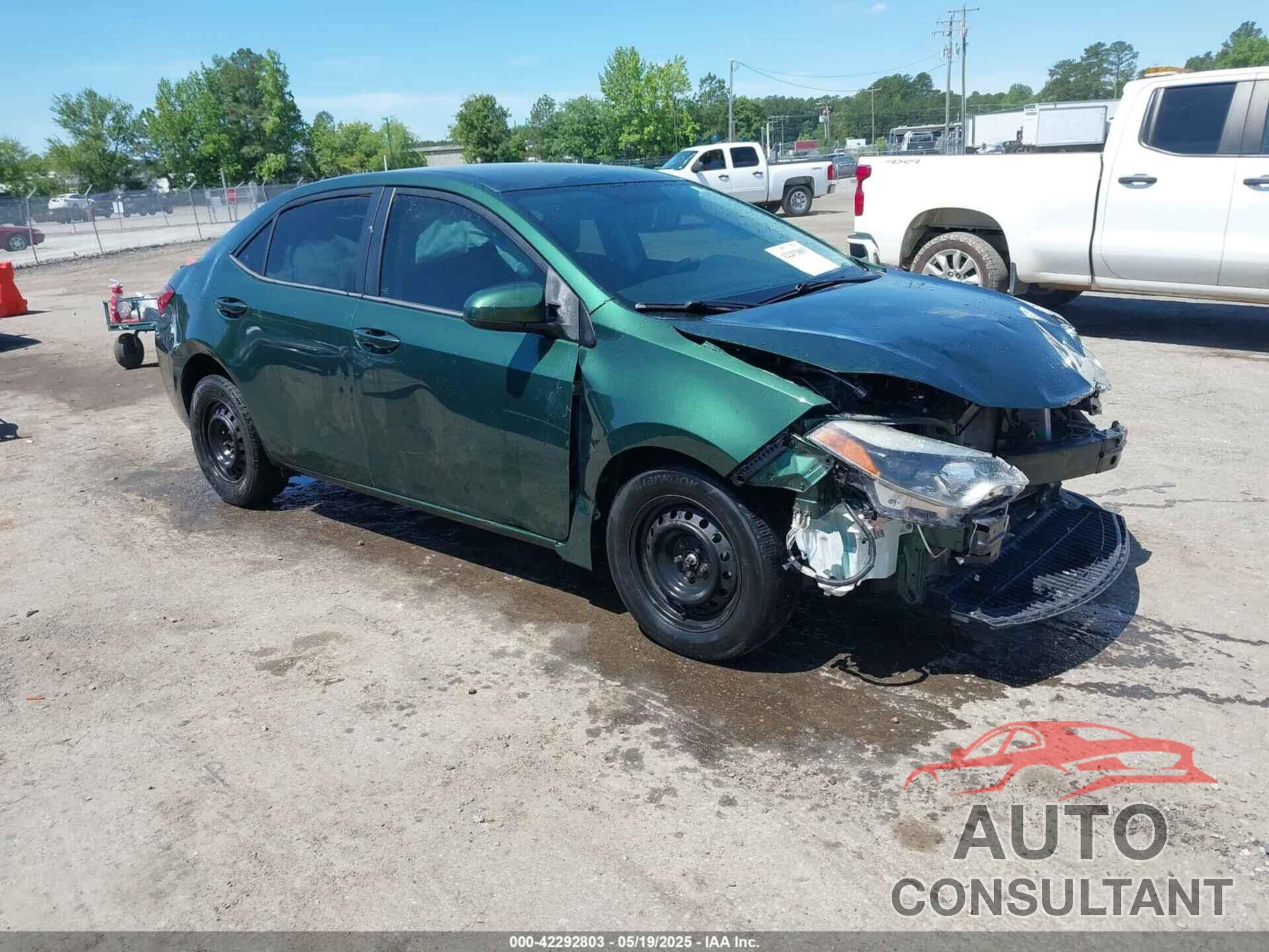TOYOTA COROLLA 2015 - 2T1BURHE4FC442862