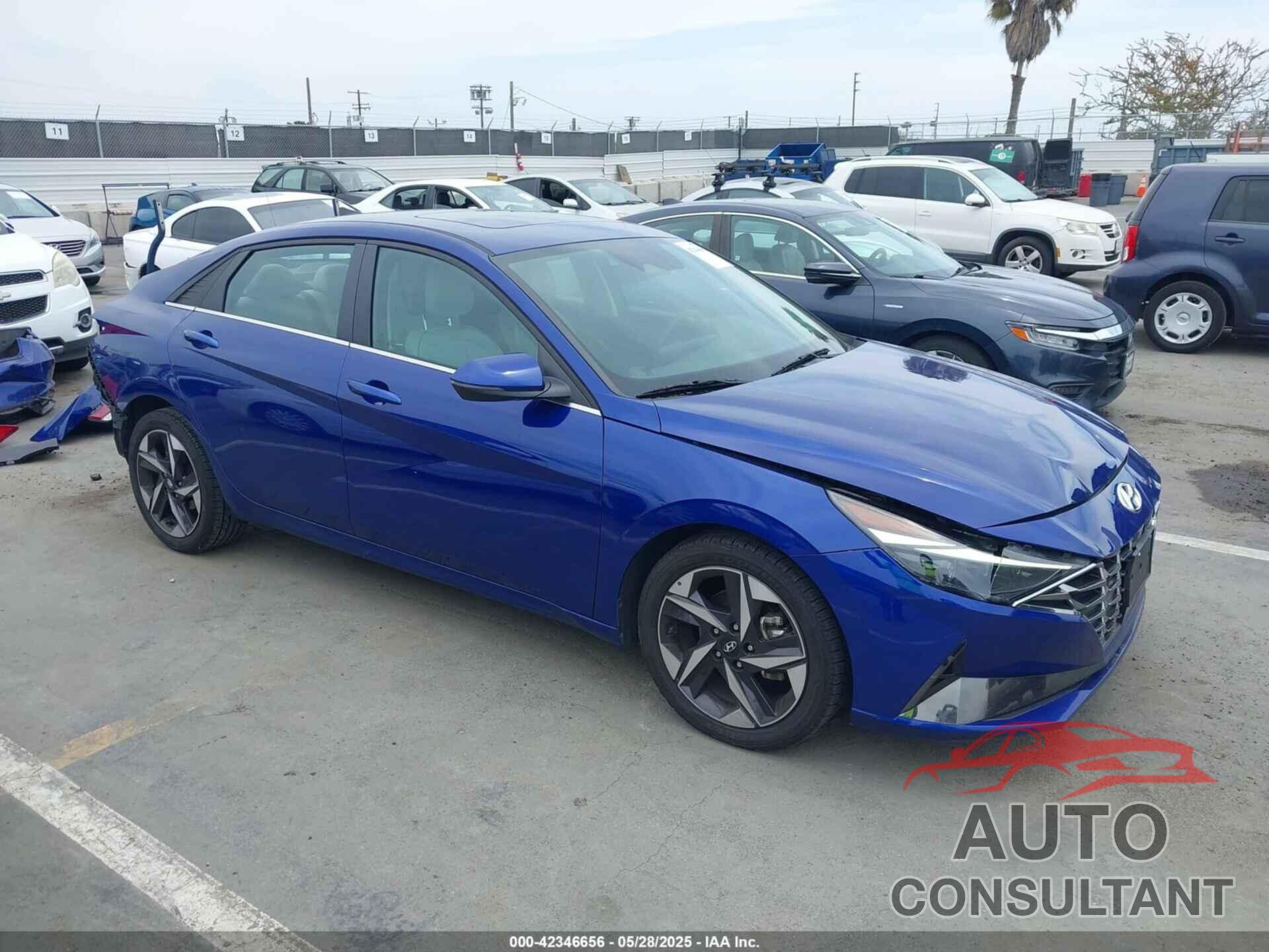 HYUNDAI ELANTRA 2021 - 5NPLP4AG8MH037947