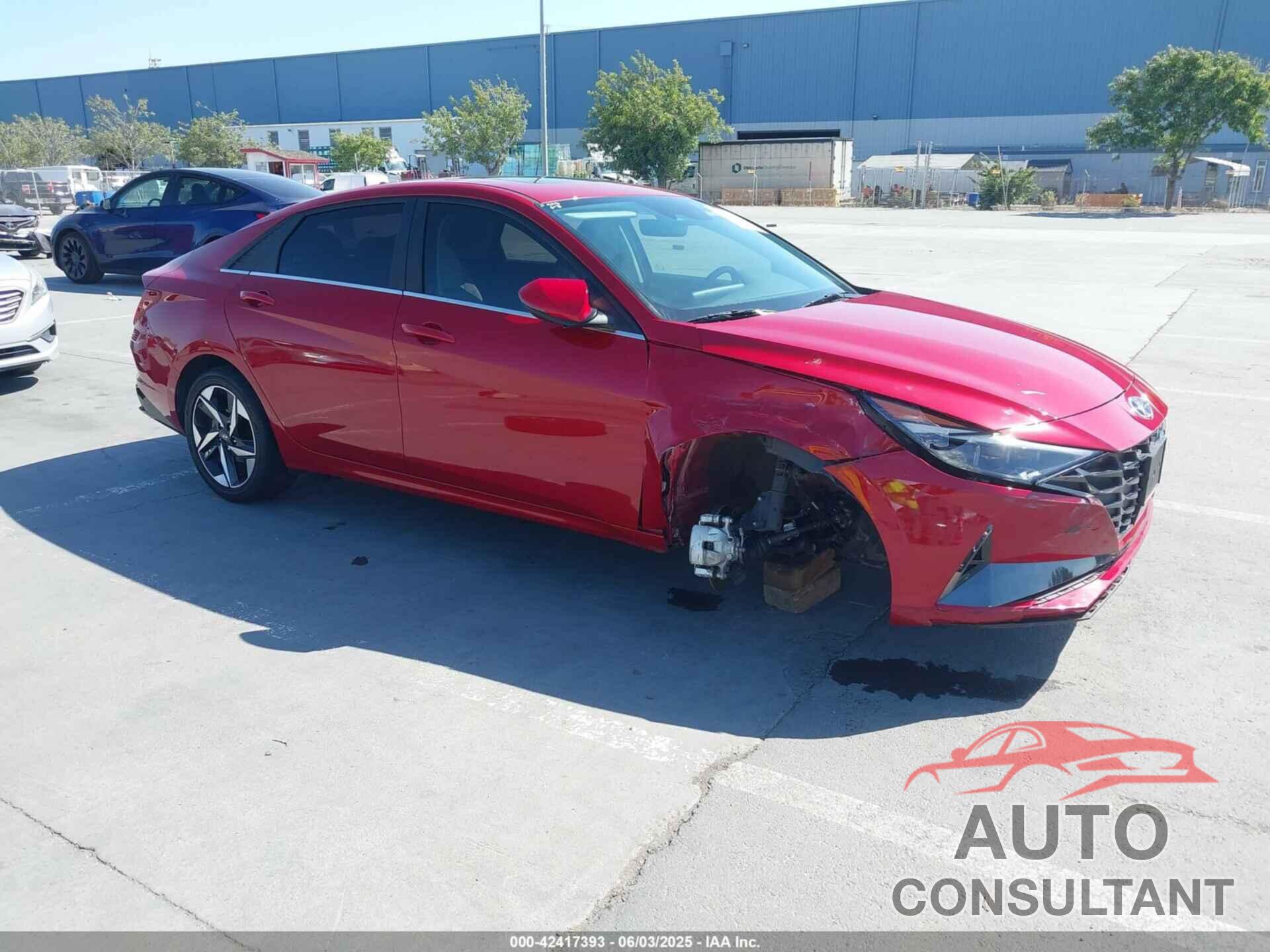 HYUNDAI ELANTRA HYBRID 2023 - KMHLN4AJ7PU038224