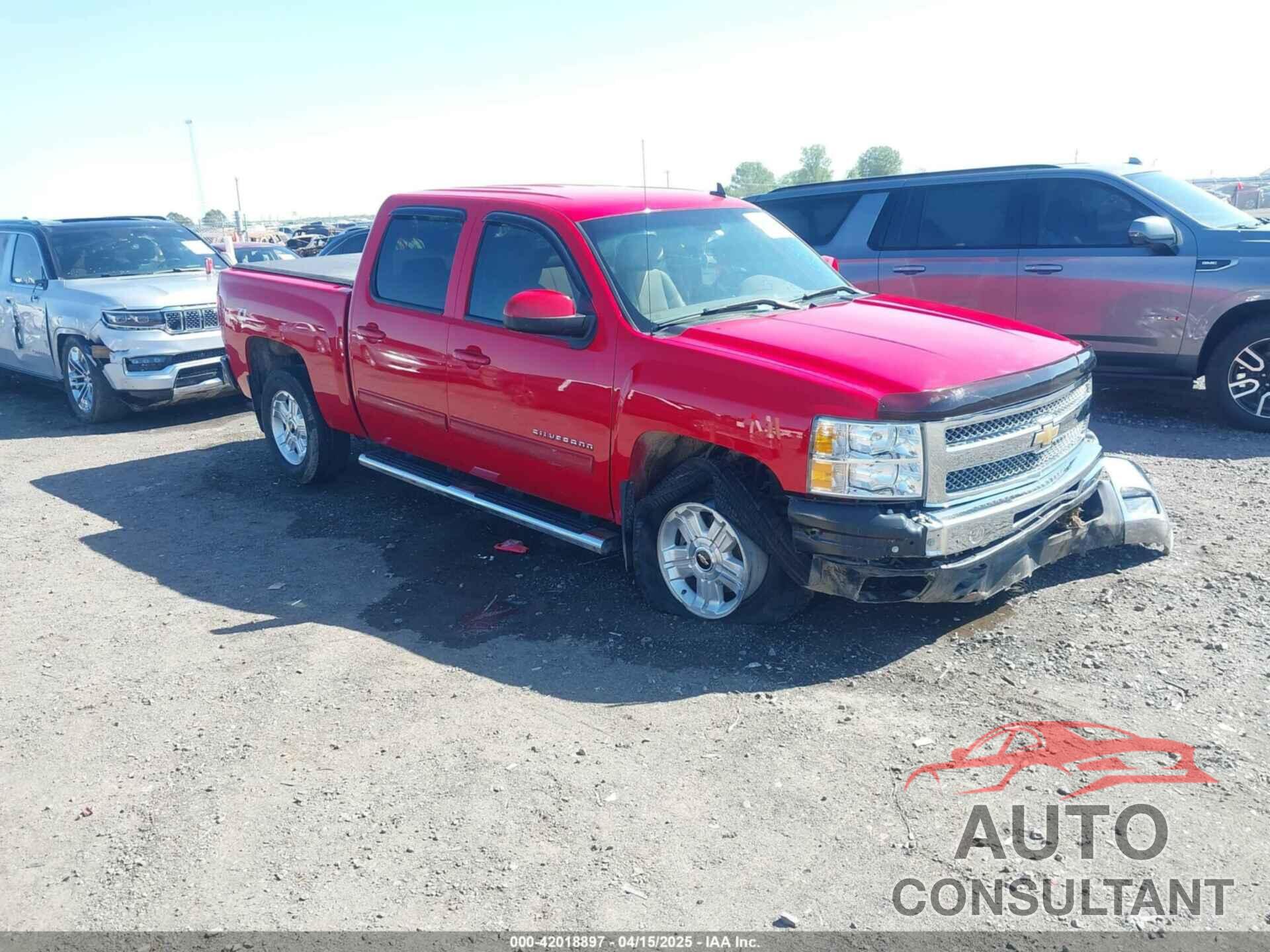 CHEVROLET SILVERADO 1500 2013 - 3GCPKTE73DG164280