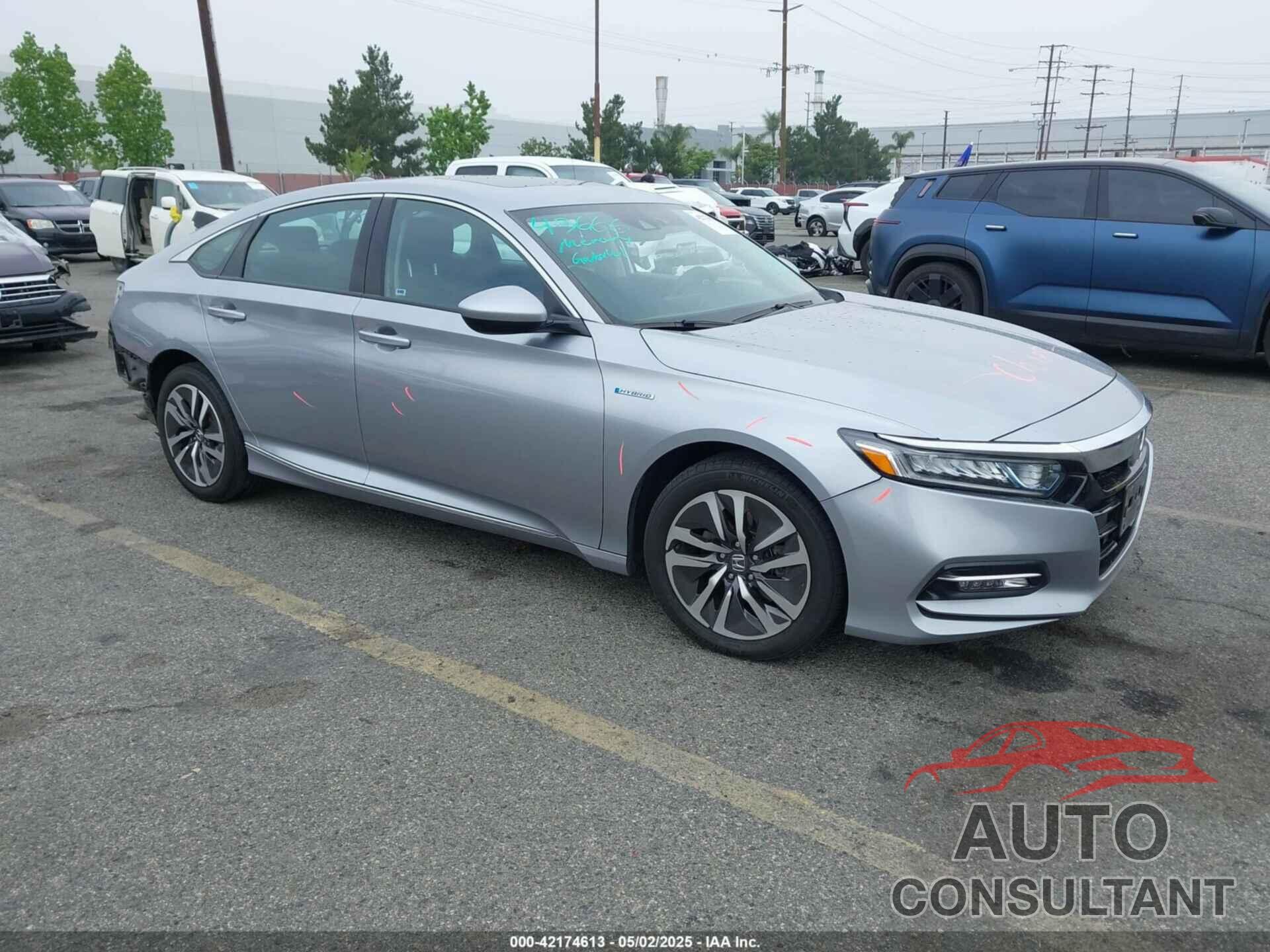 HONDA ACCORD HYBRID 2019 - 1HGCV3F42KA021893