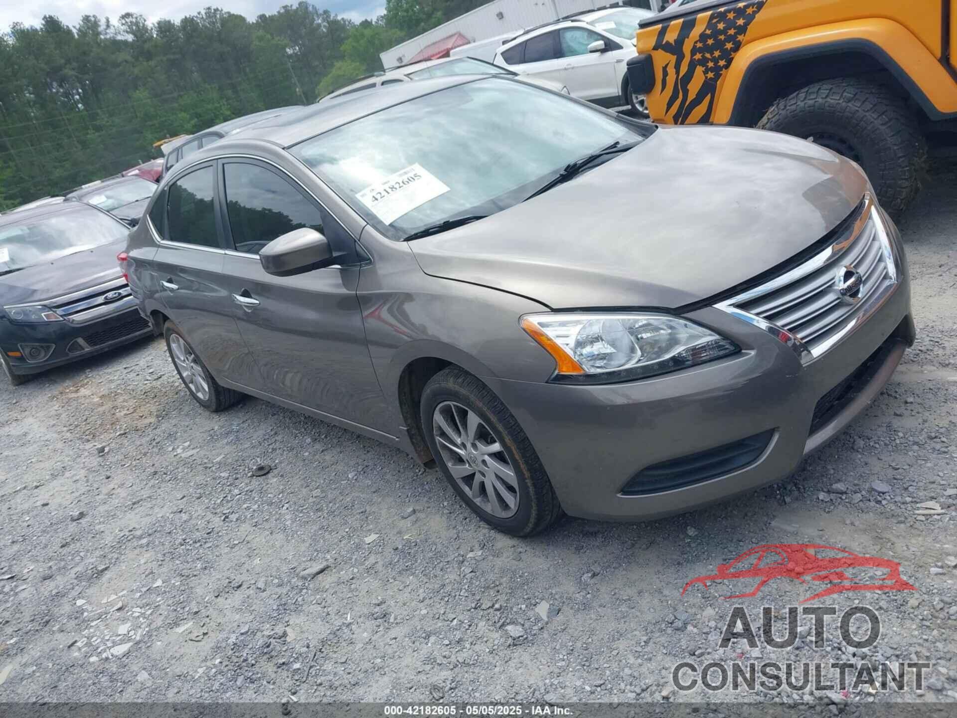 NISSAN SENTRA 2015 - 3N1AB7APXFY244338