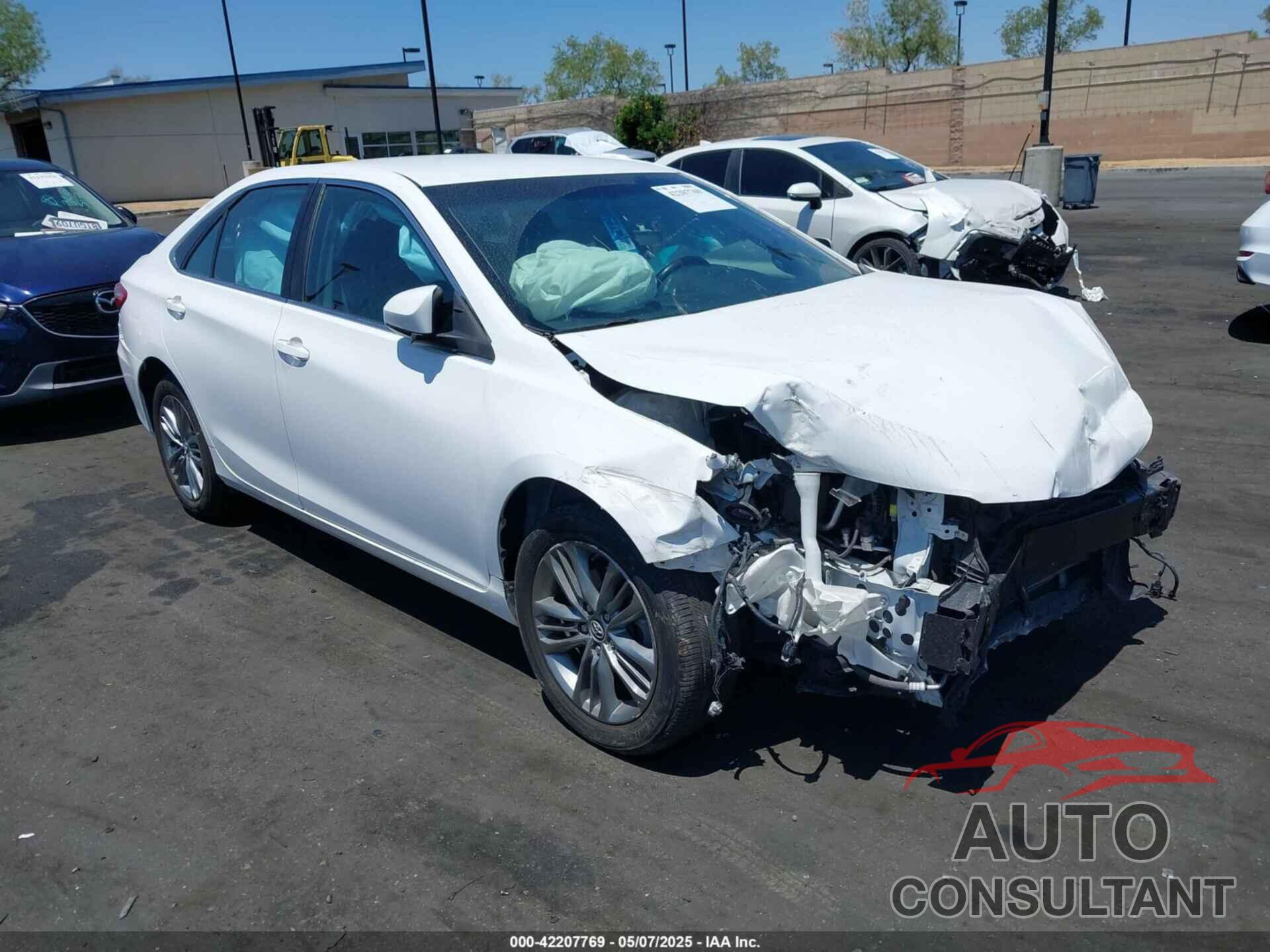 TOYOTA CAMRY 2017 - 4T1BF1FK3HU401225
