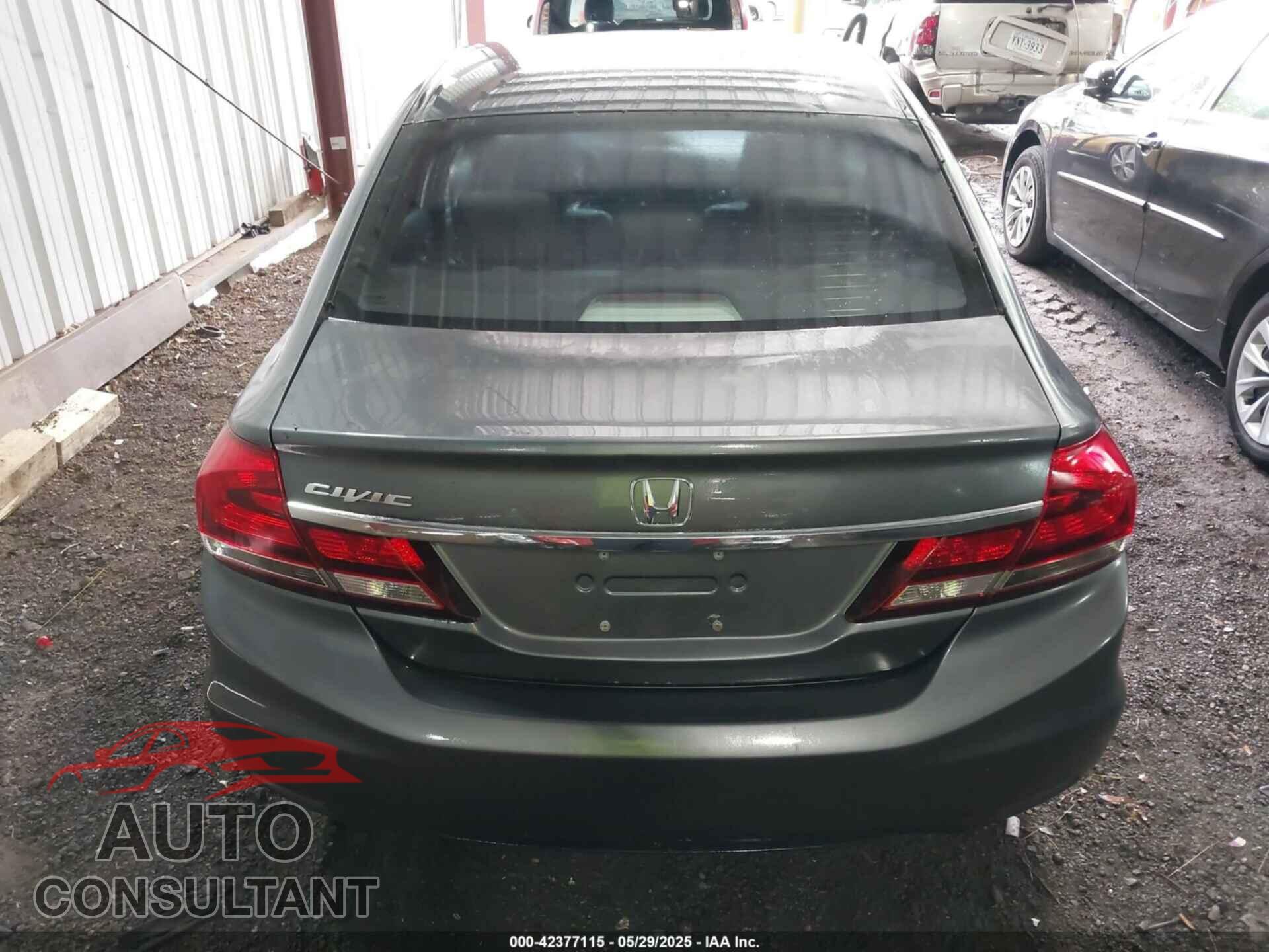 HONDA CIVIC 2013 - 19XFB2F94DE027950