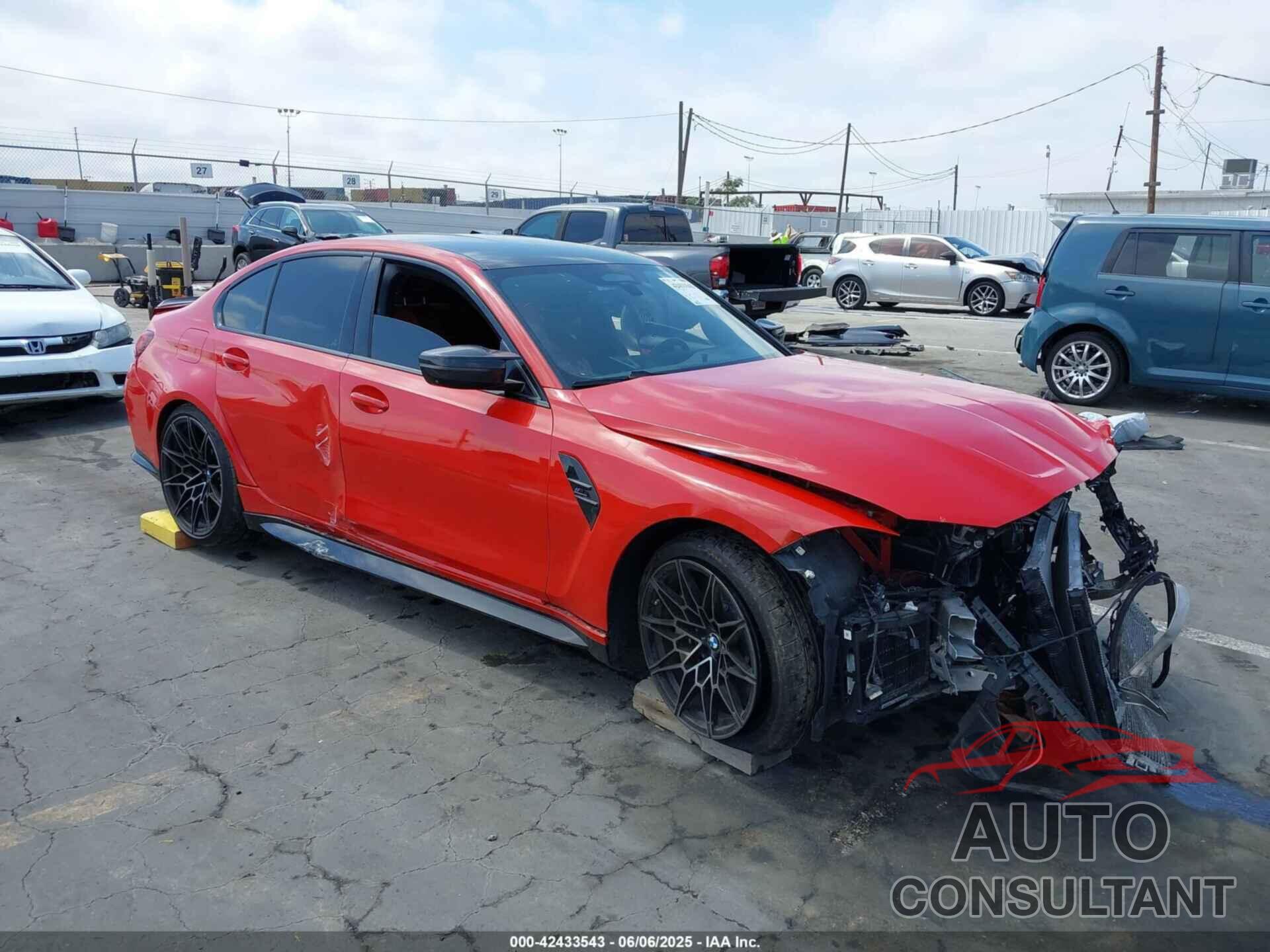 BMW M3 2023 - WB543AY09PFP34397
