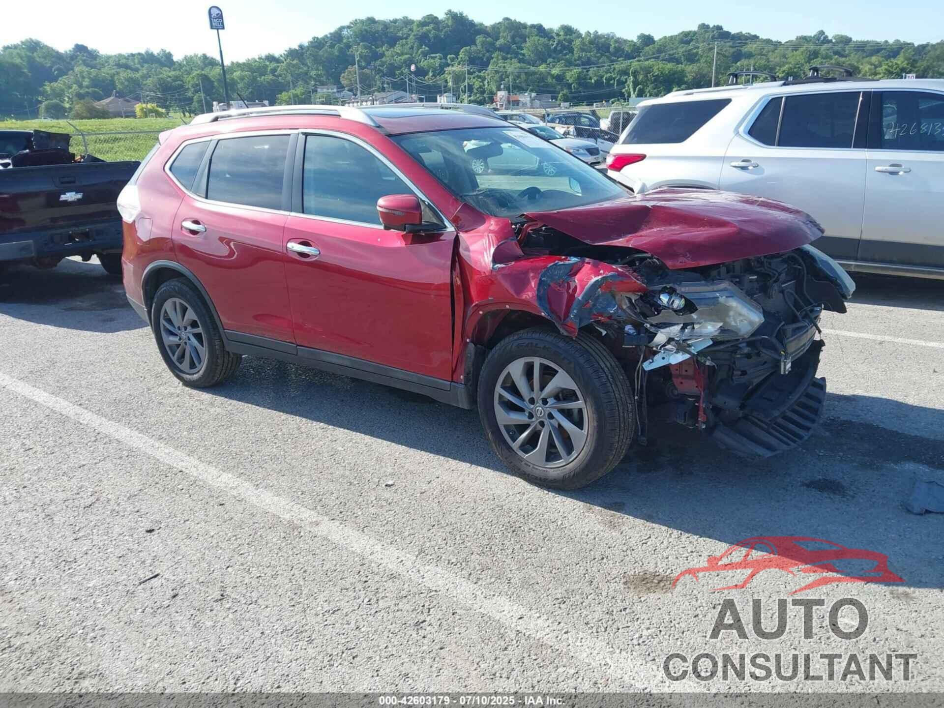 NISSAN ROGUE 2016 - 5N1AT2MV6GC754361