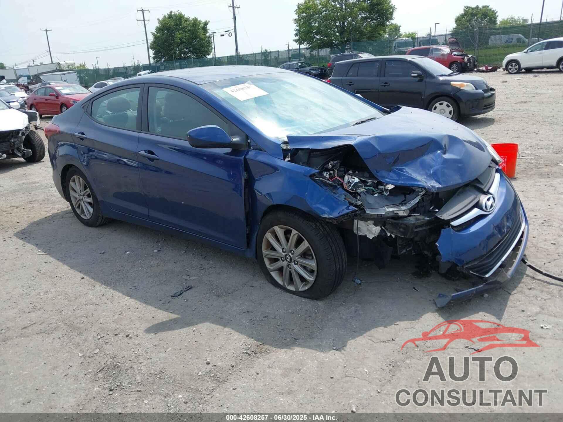 HYUNDAI ELANTRA 2015 - 5NPDH4AE9FH582462