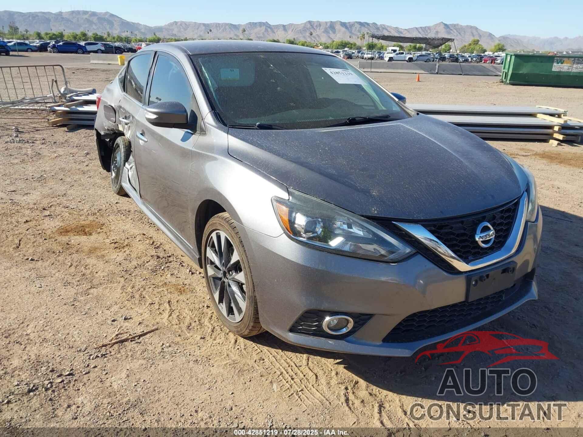 NISSAN SENTRA 2019 - 3N1AB7APXKY359838
