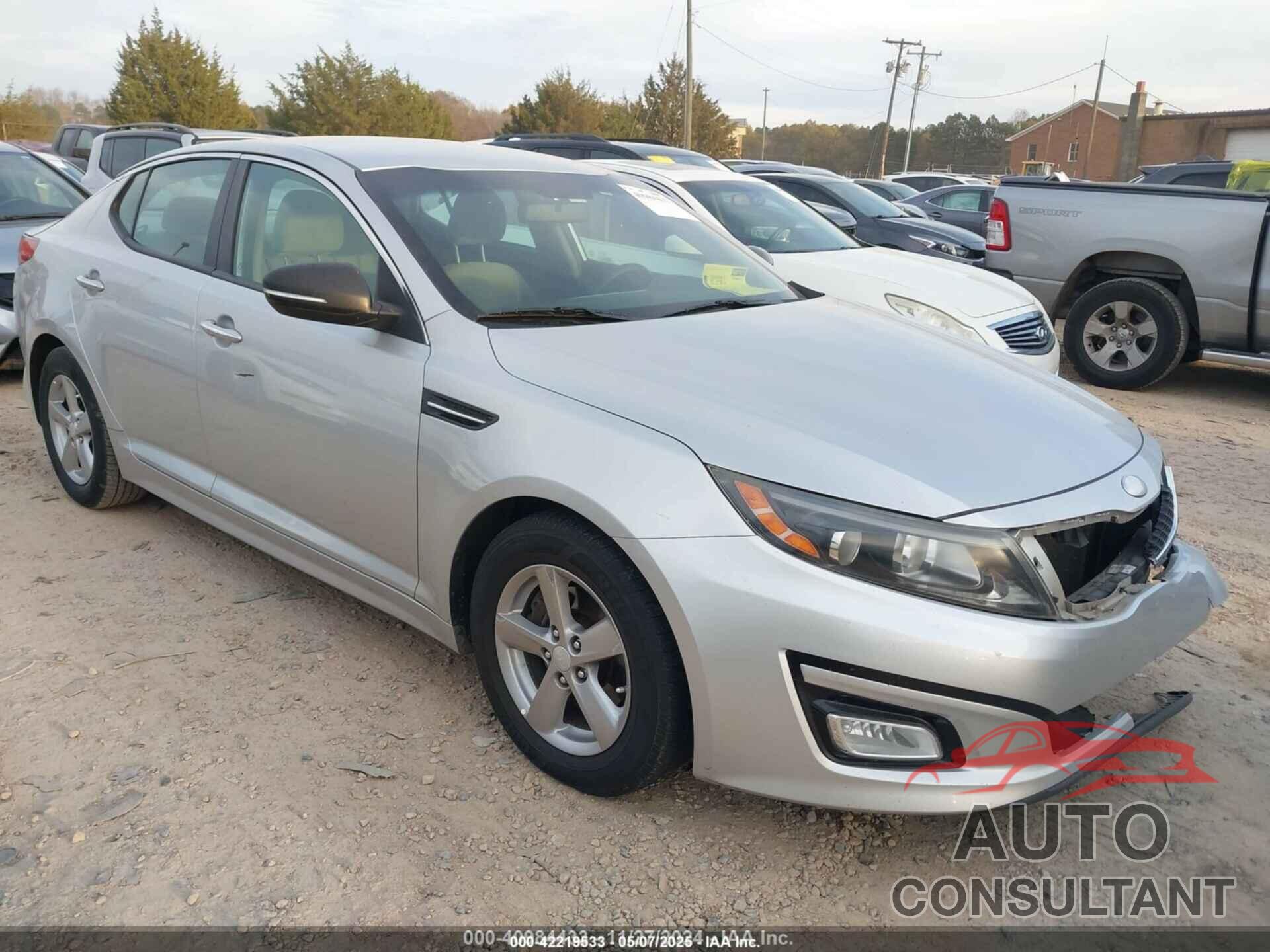 KIA OPTIMA 2014 - 5XXGM4A76EG281037