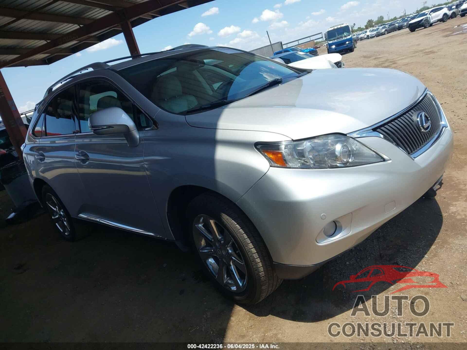 LEXUS RX 350 2010 - 2T2ZK1BA2AC028334