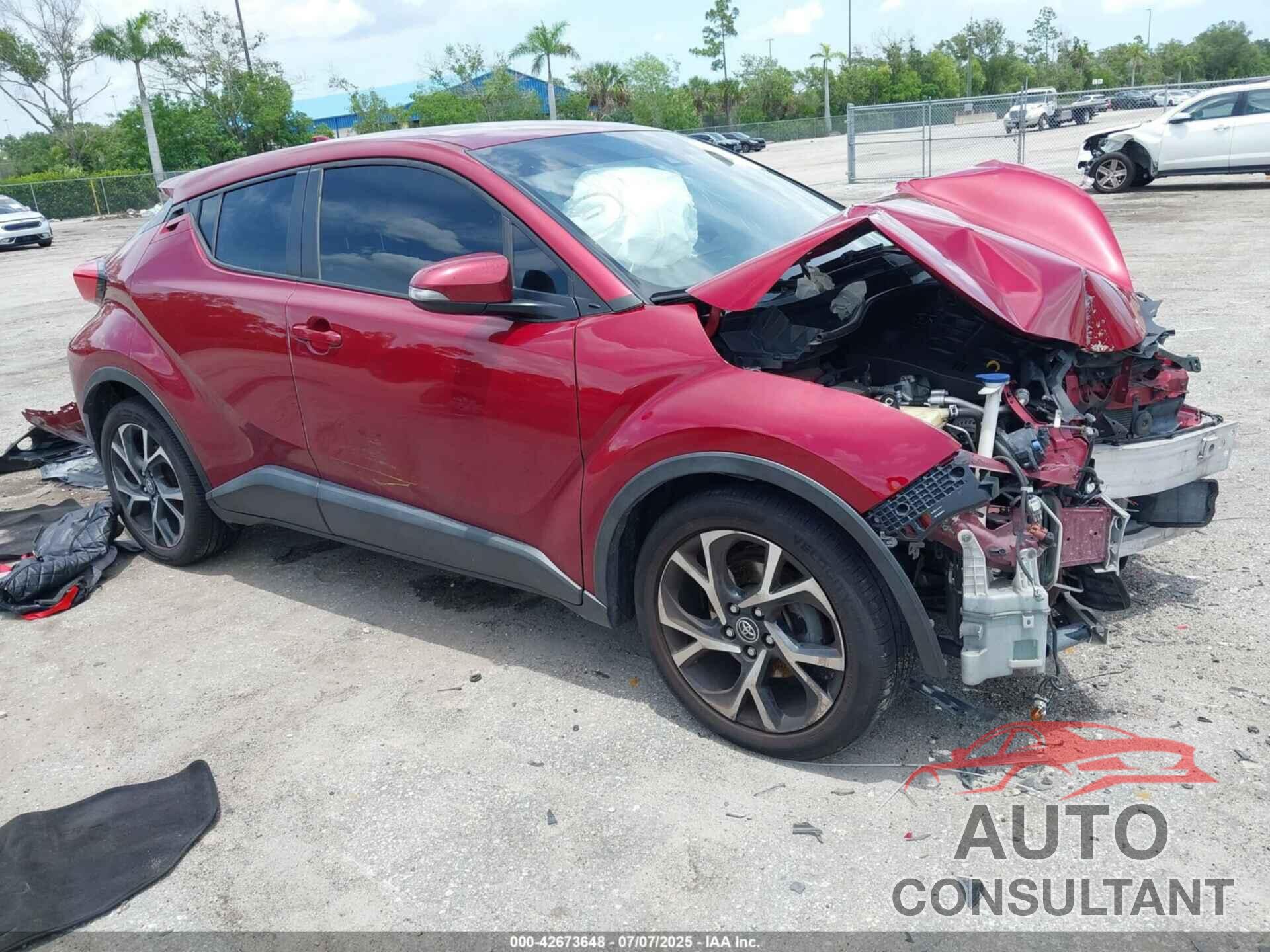 TOYOTA C-HR 2018 - NMTKHMBX8JR042383