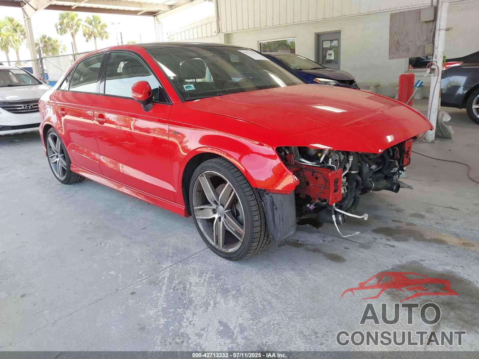 AUDI A3 2017 - WAUJ8GFF2H1017340