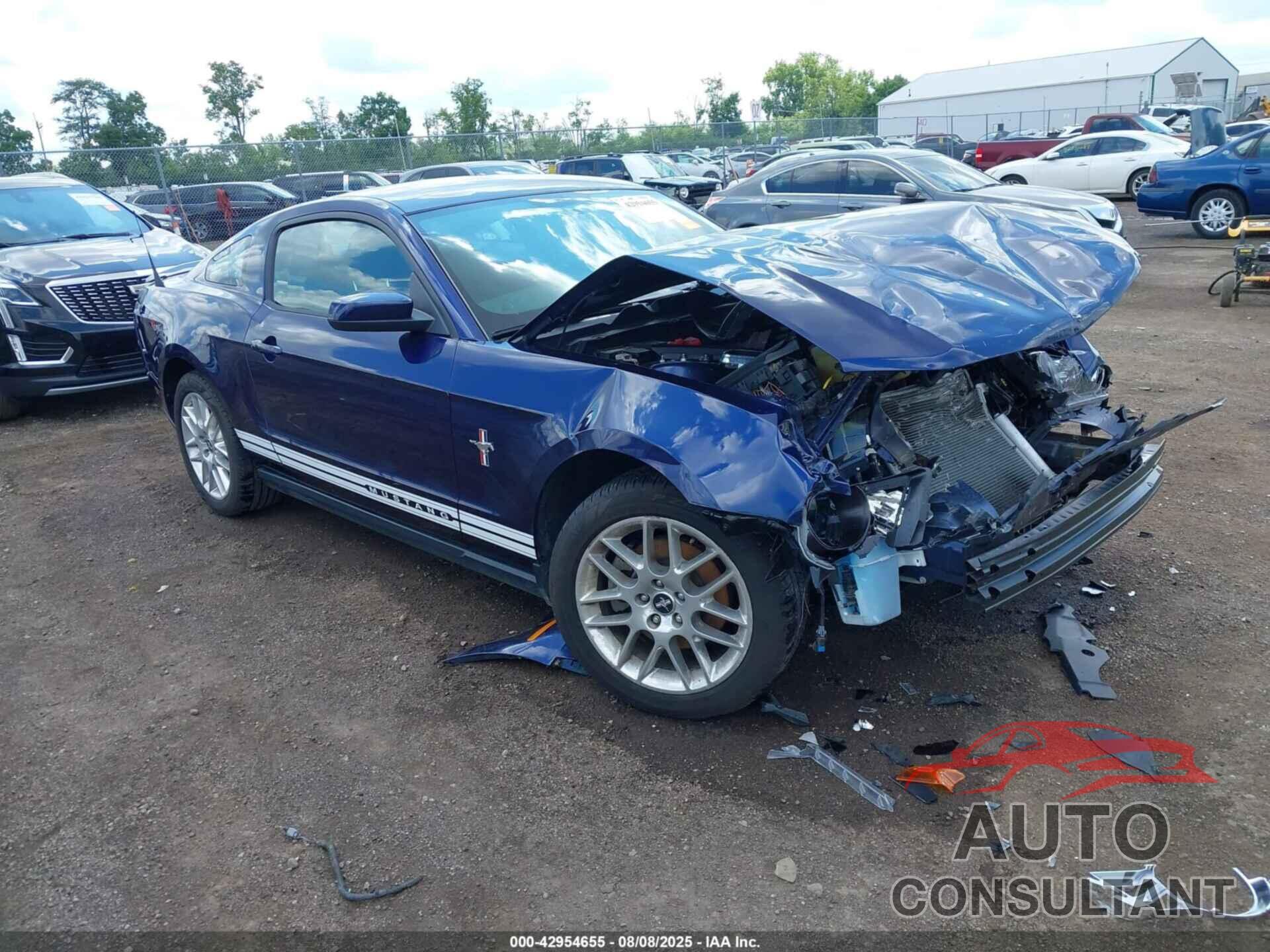 FORD MUSTANG 2012 - 1ZVBP8AM4C5250947