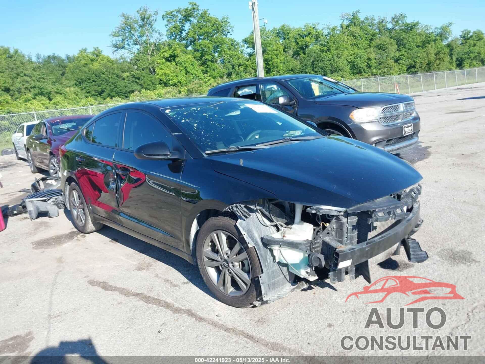 HYUNDAI ELANTRA 2018 - 5NPD84LF2JH318496