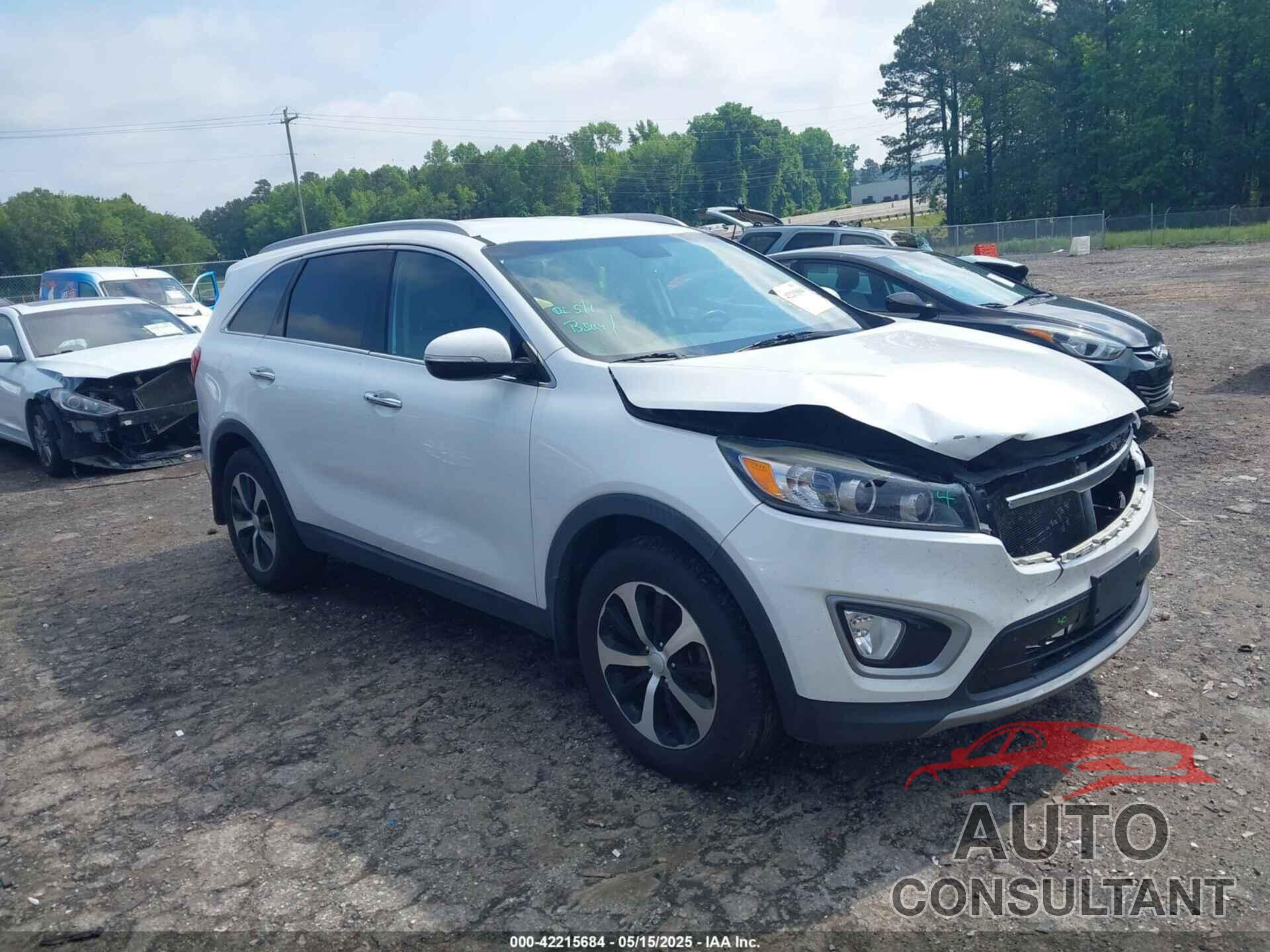 KIA SORENTO 2017 - 5XYPH4A59HG300957