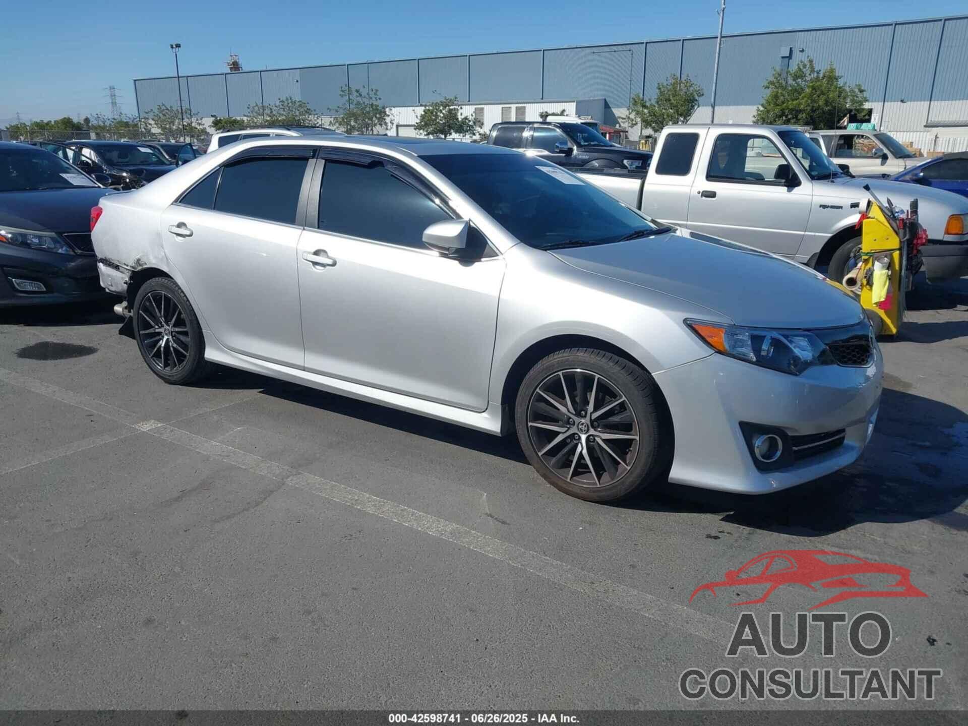 TOYOTA CAMRY 2012 - 4T1BF1FK7CU175778