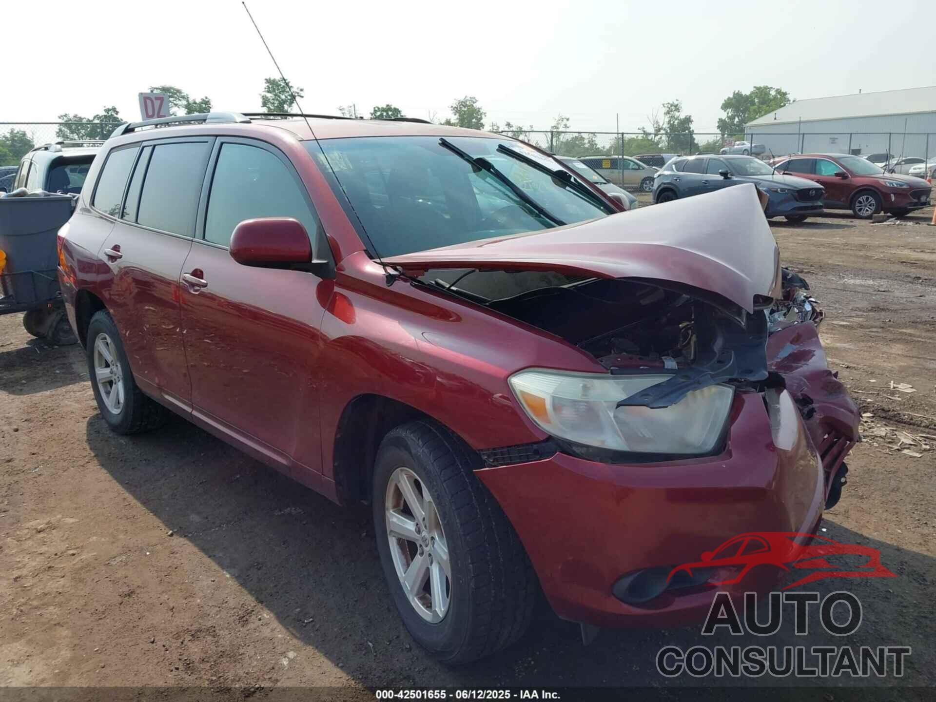 TOYOTA HIGHLANDER 2010 - 5TDZA3EHXAS007458