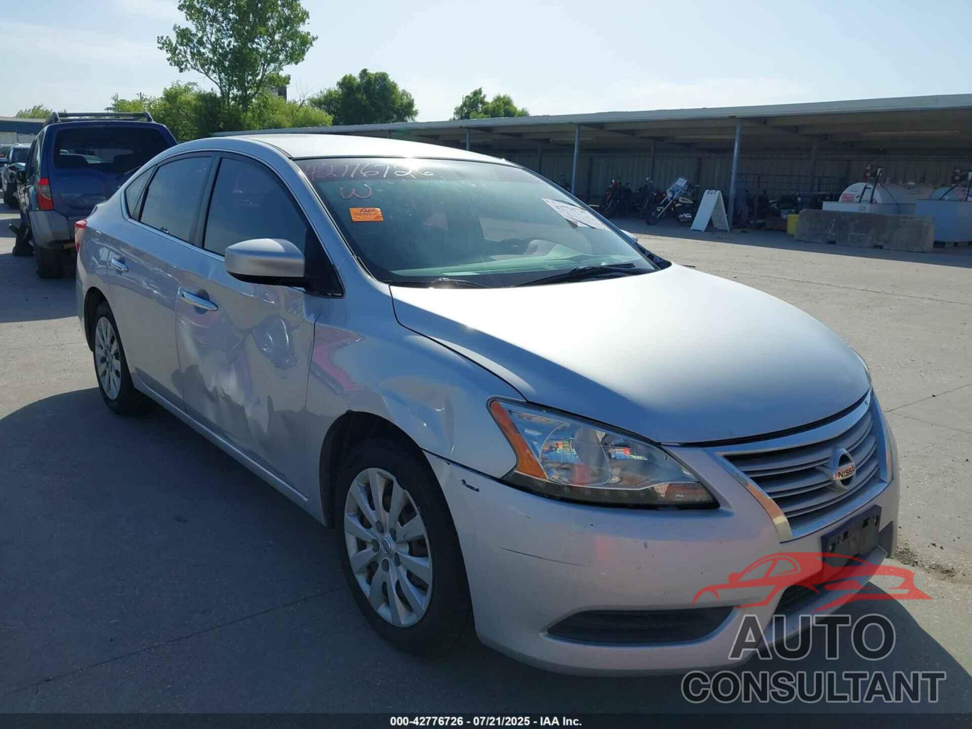 NISSAN SENTRA 2013 - 3N1AB7AP6DL675334