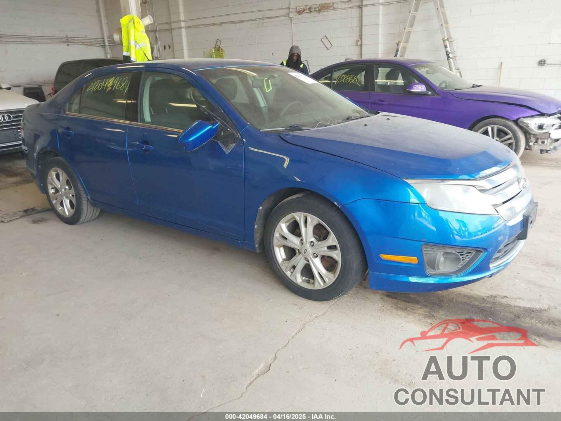 FORD FUSION 2012 - 3FAHP0HA9CR441891