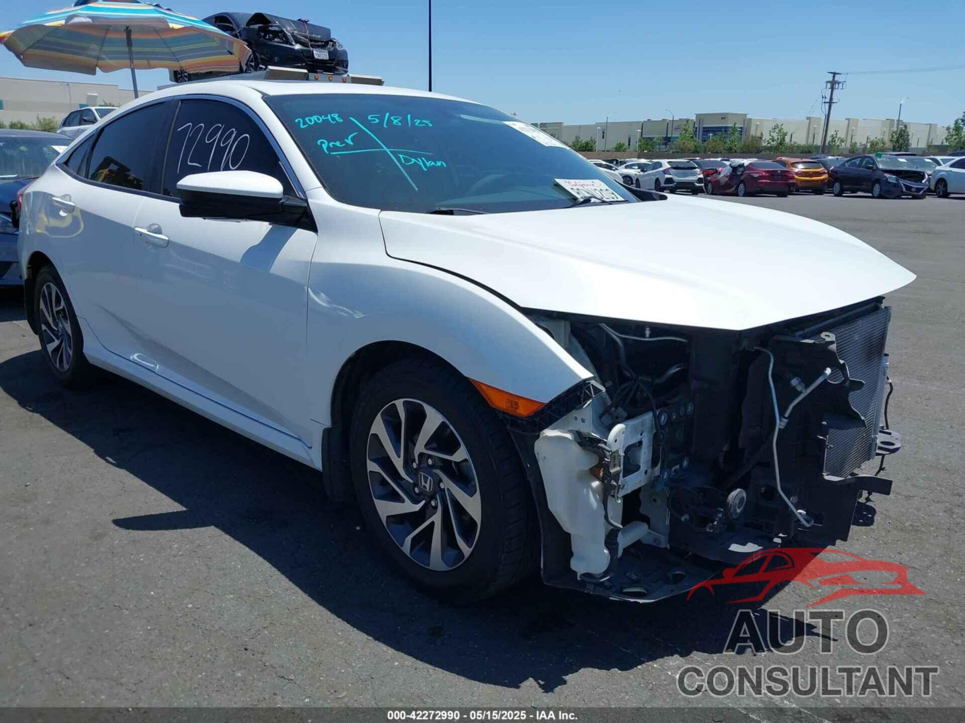 HONDA CIVIC 2018 - 2HGFC2F73JH551118
