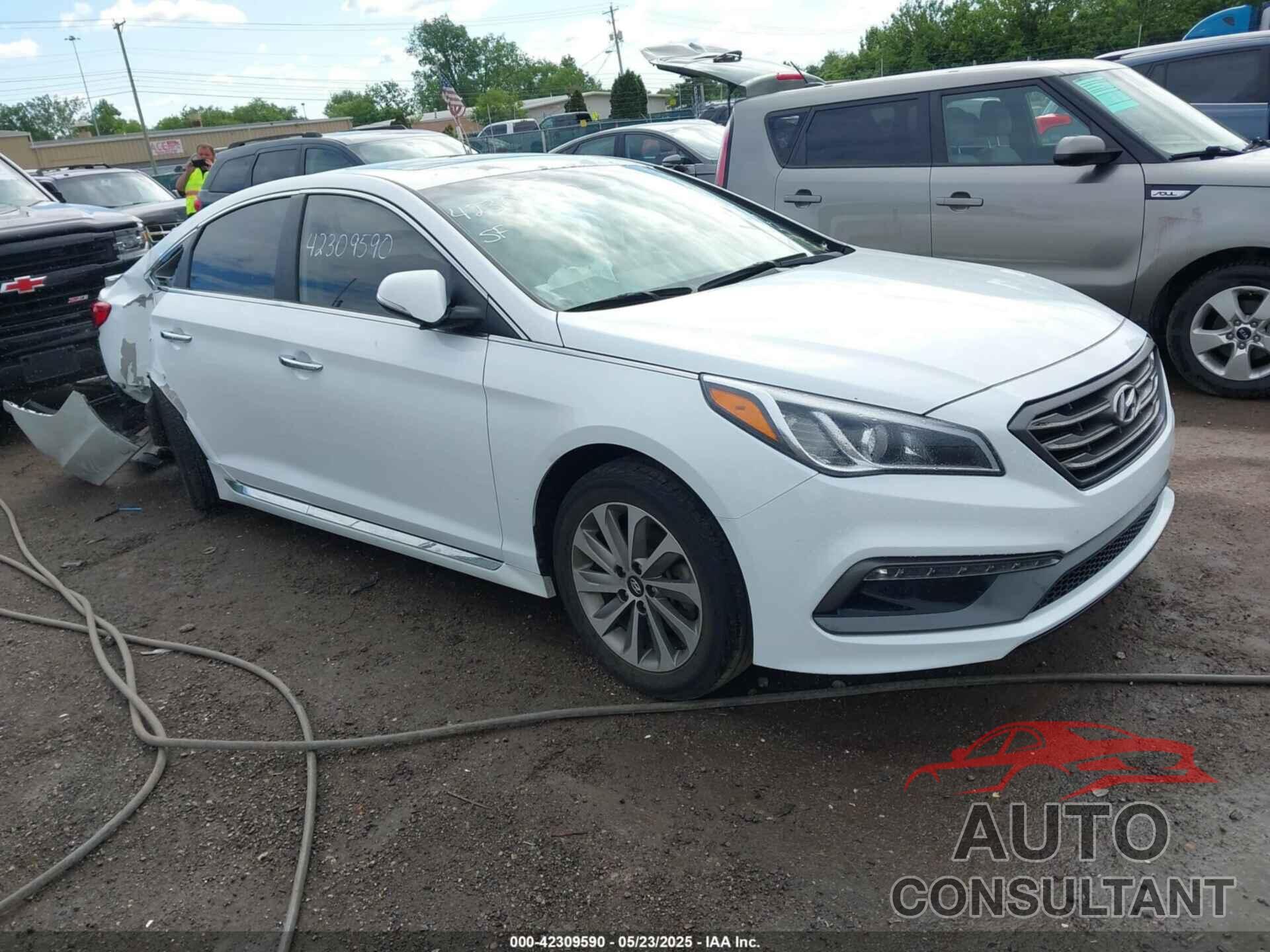HYUNDAI SONATA 2017 - 5NPE34AF4HH520238