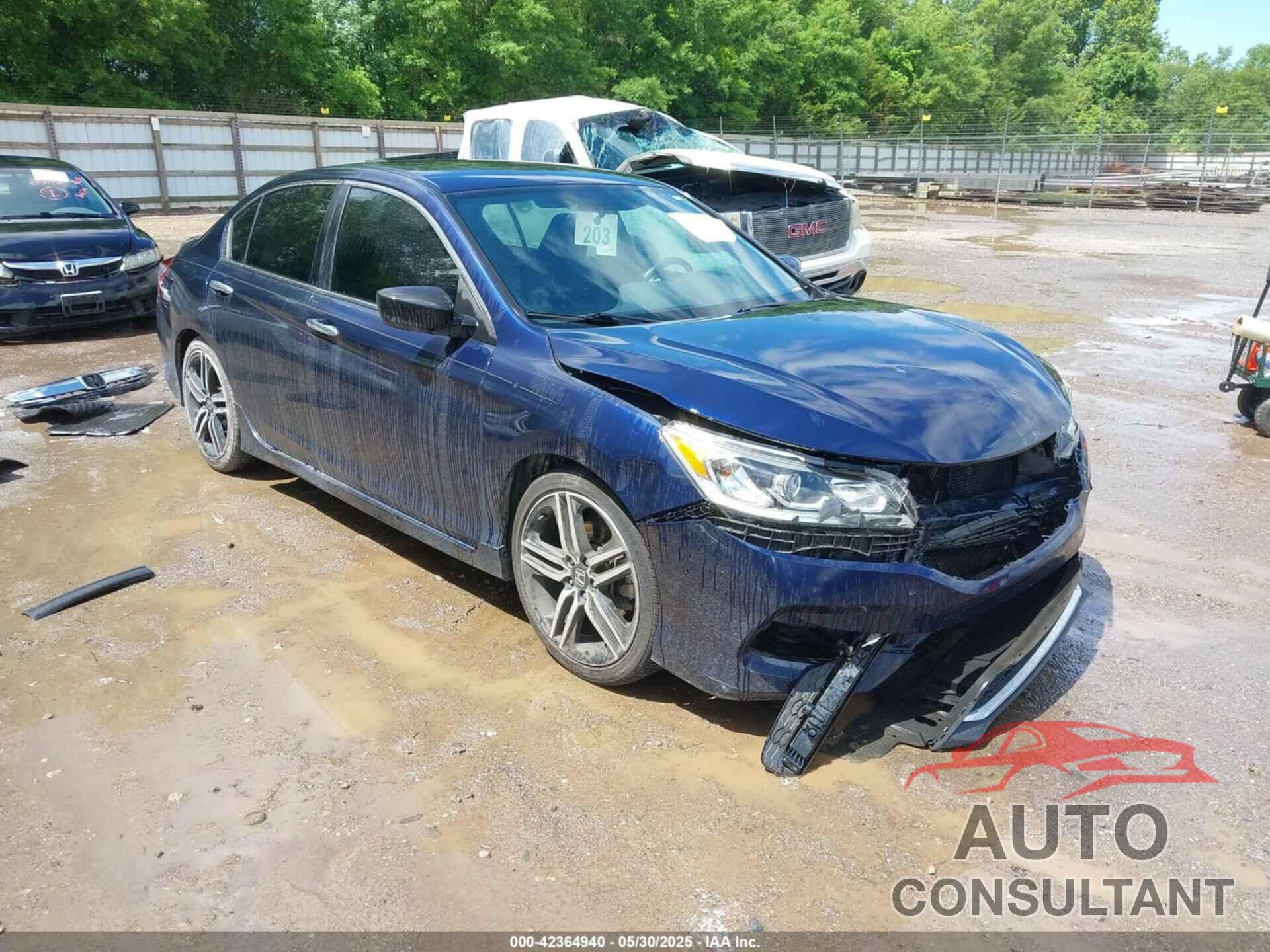 HONDA ACCORD 2016 - 1HGCR2F54GA031453