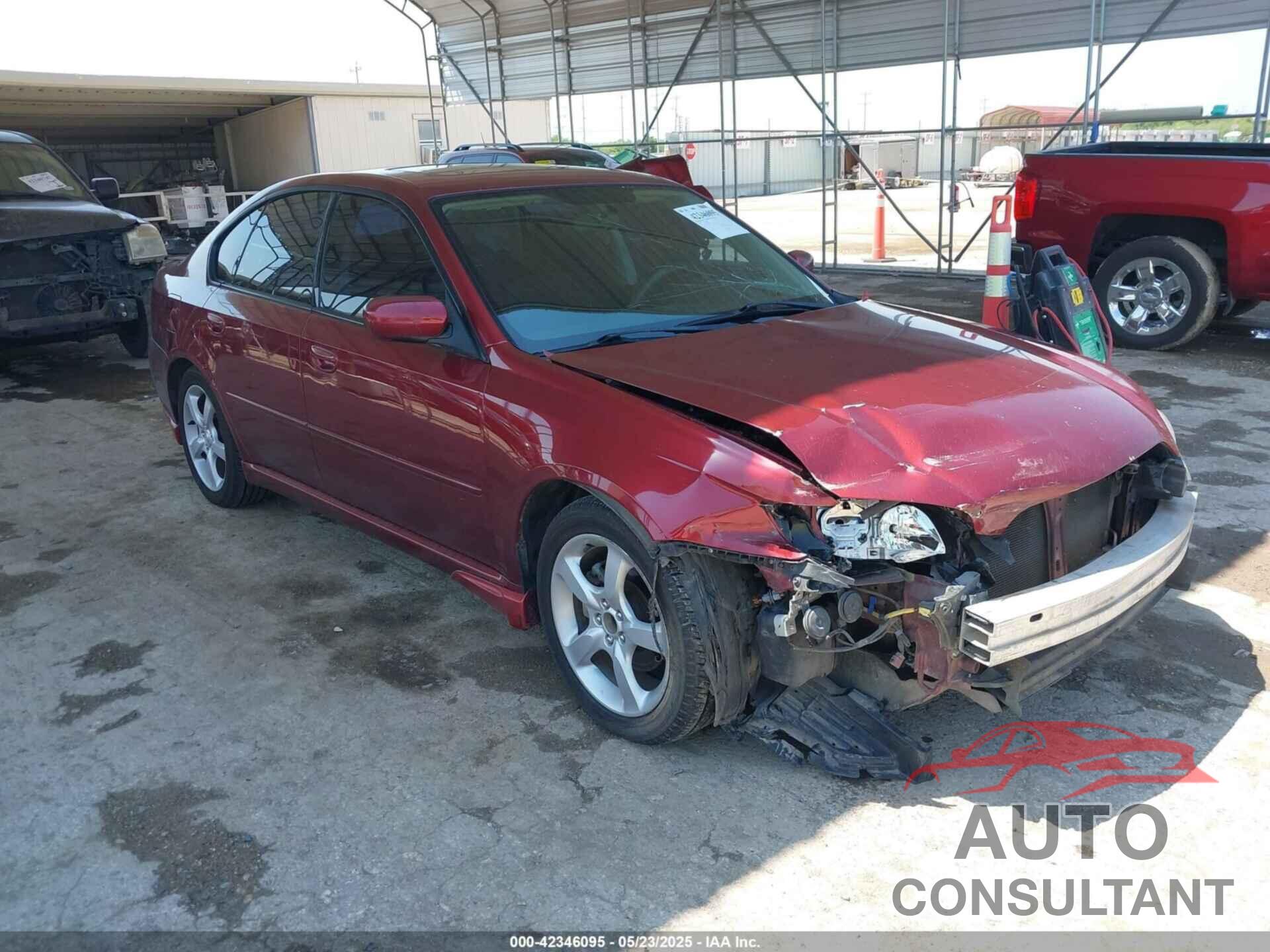 SUBARU LEGACY 2009 - 4S3BL616897236504