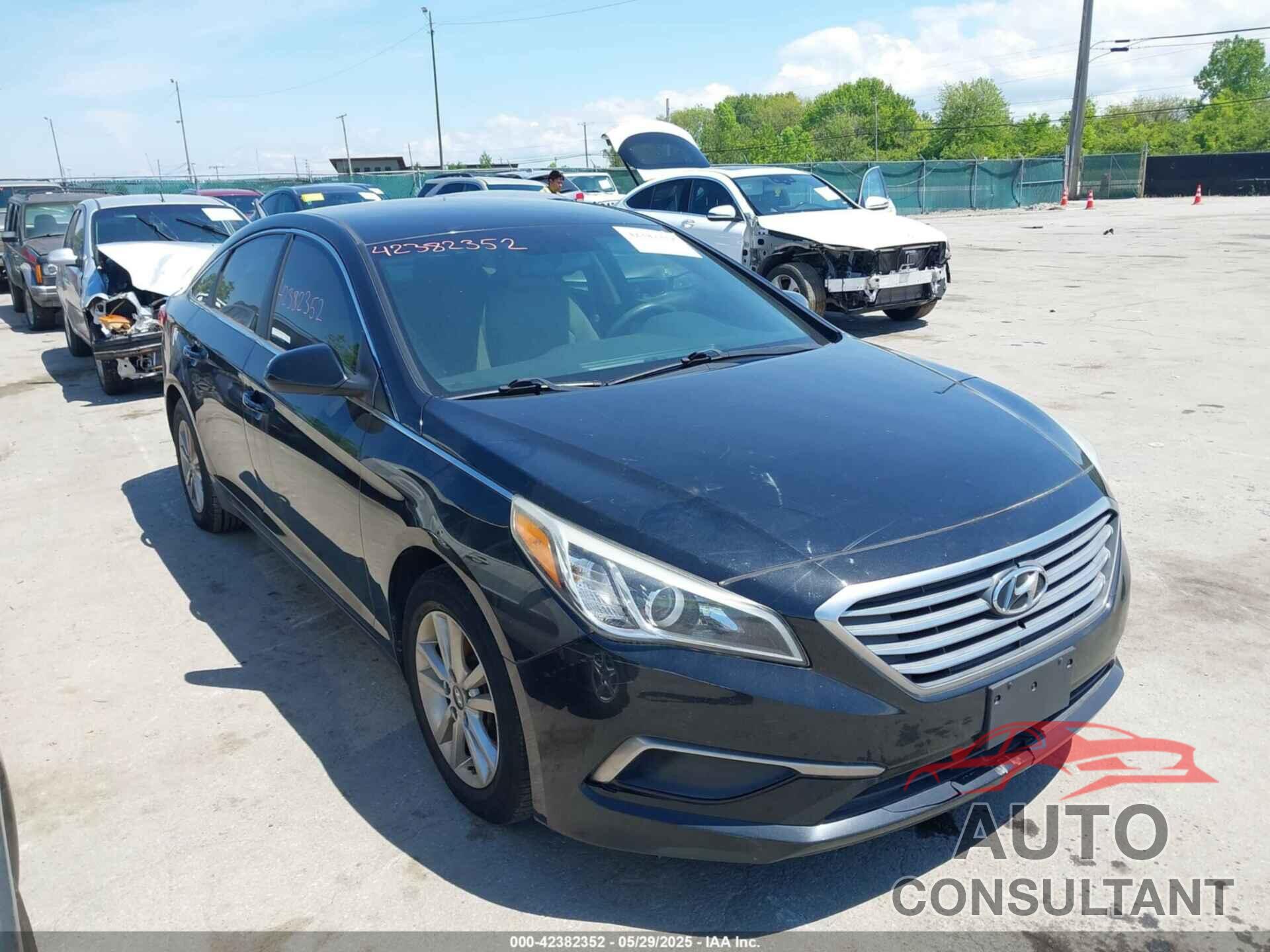 HYUNDAI SONATA 2017 - 5NPE24AF0HH445024