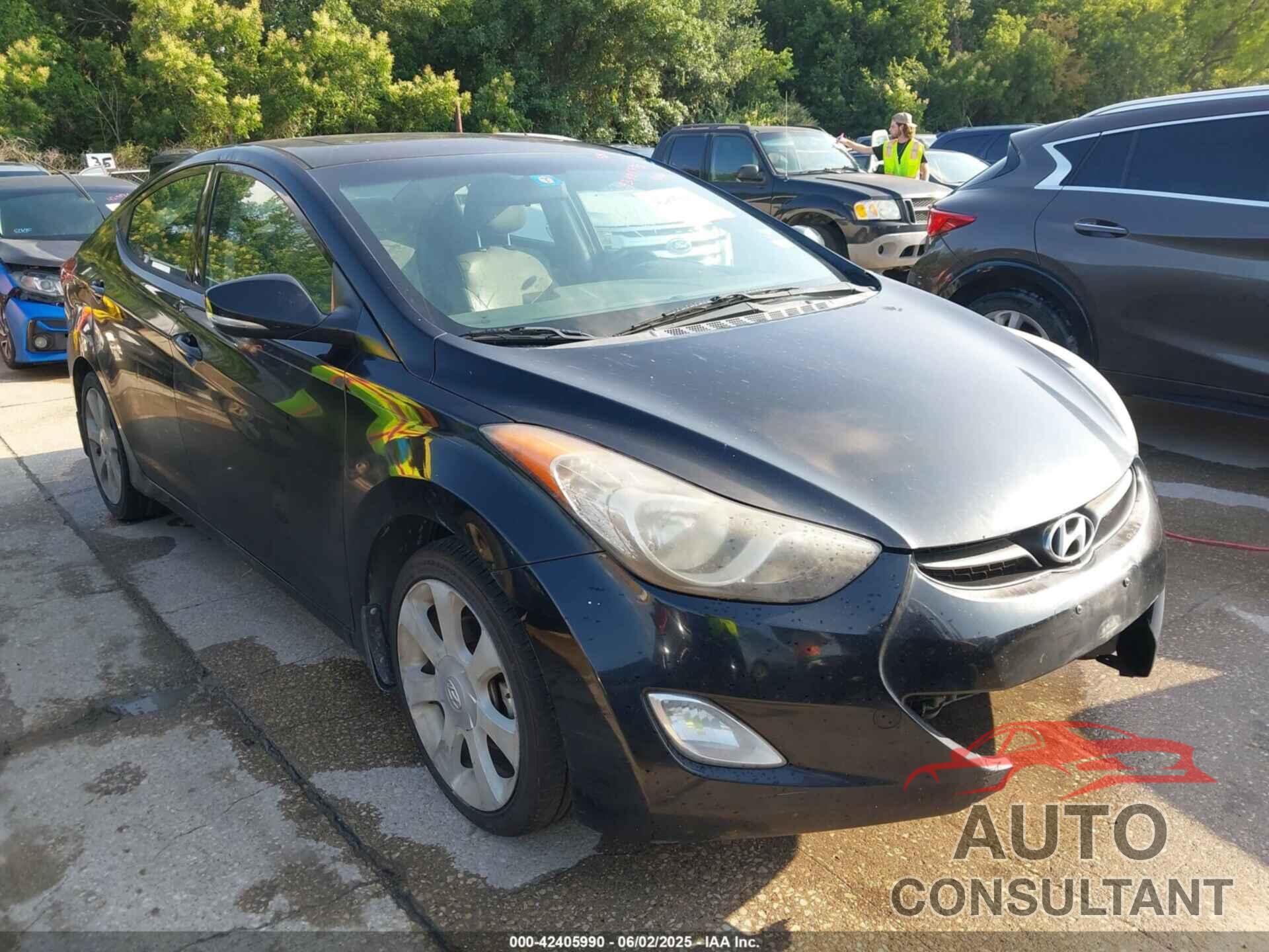 HYUNDAI ELANTRA 2013 - KMHDH4AE5DU631283