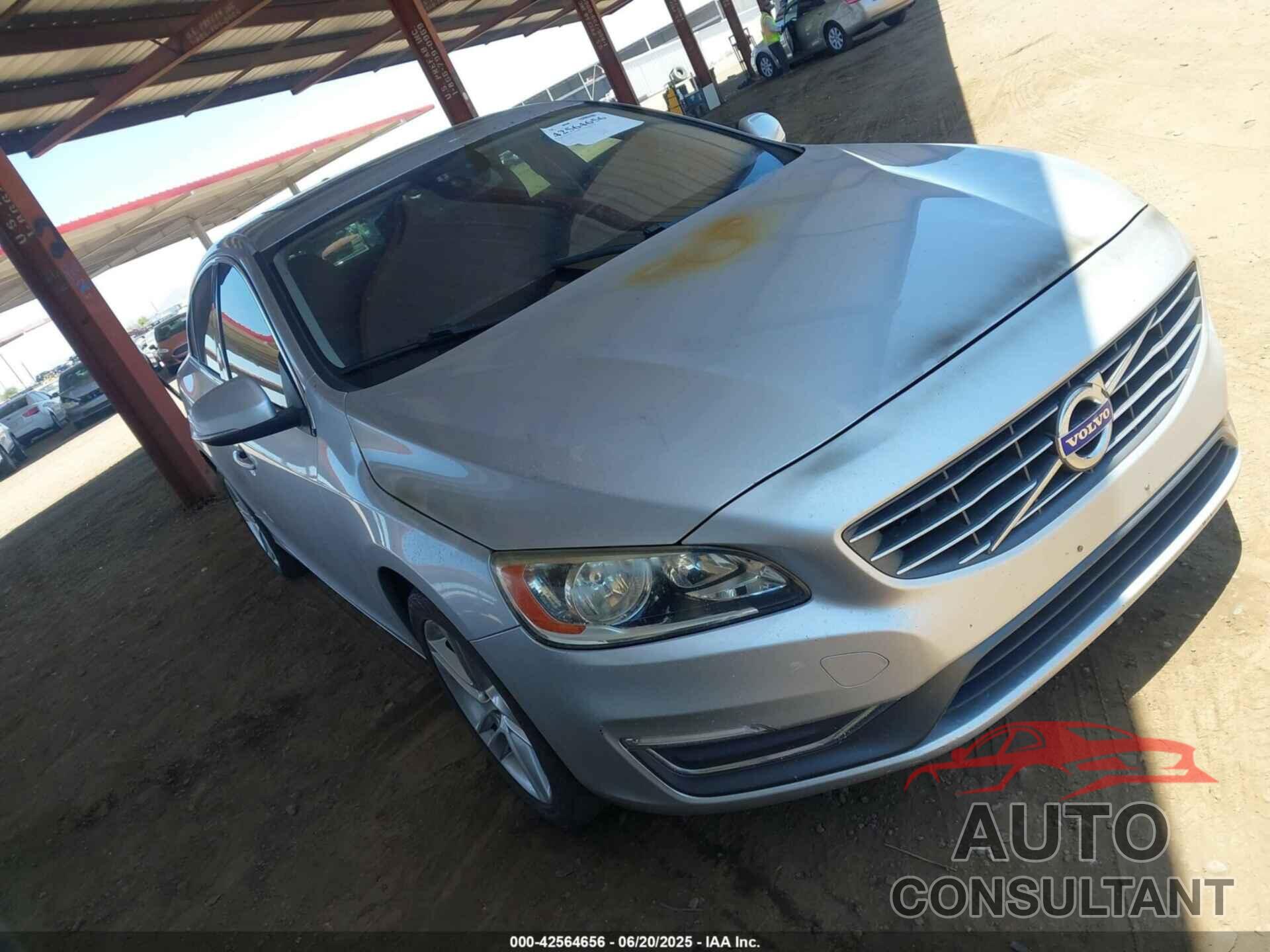 VOLVO S60 2015 - YV126MFD2F2311235