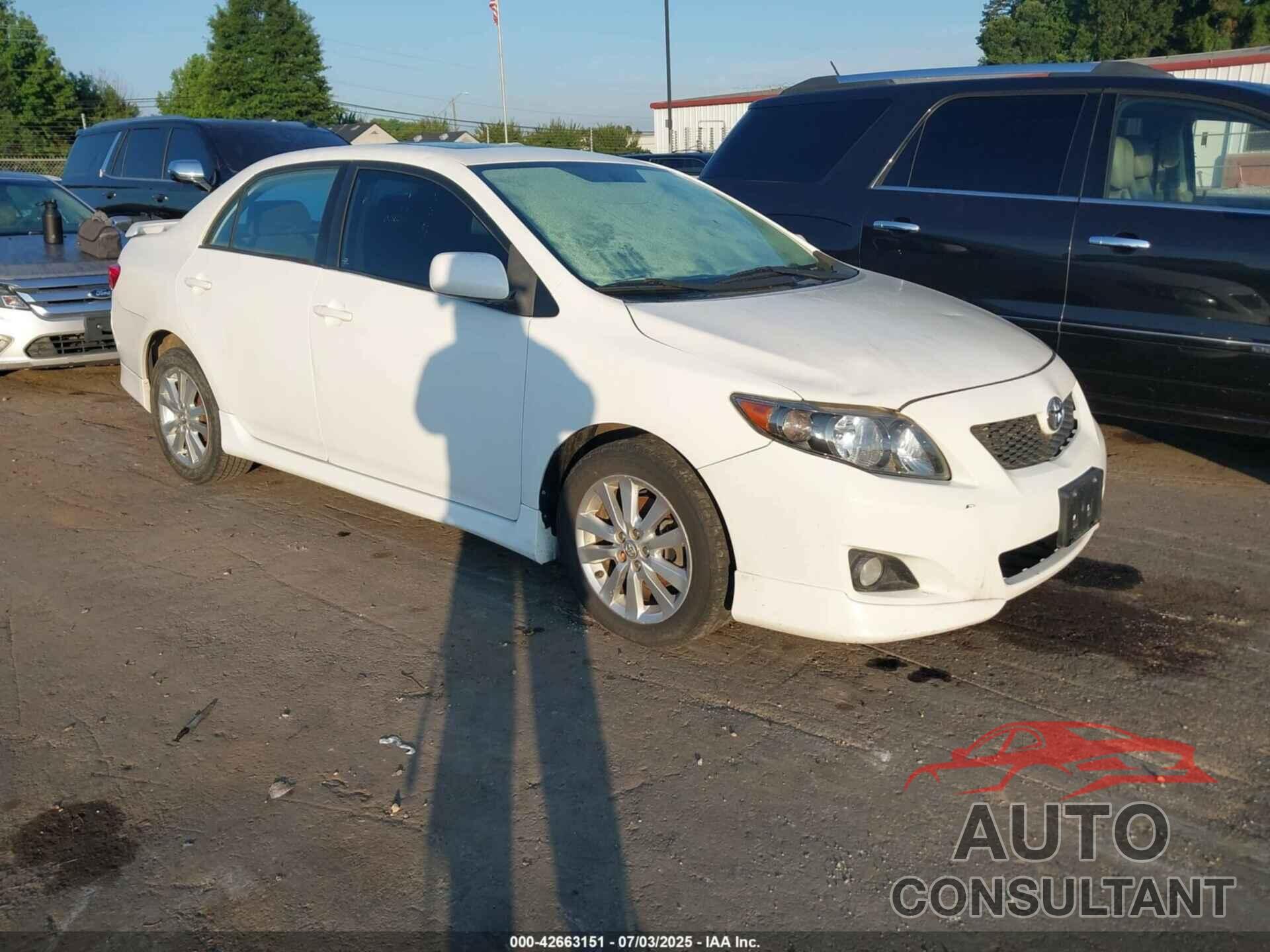TOYOTA COROLLA 2010 - 2T1BU4EE0AC499298