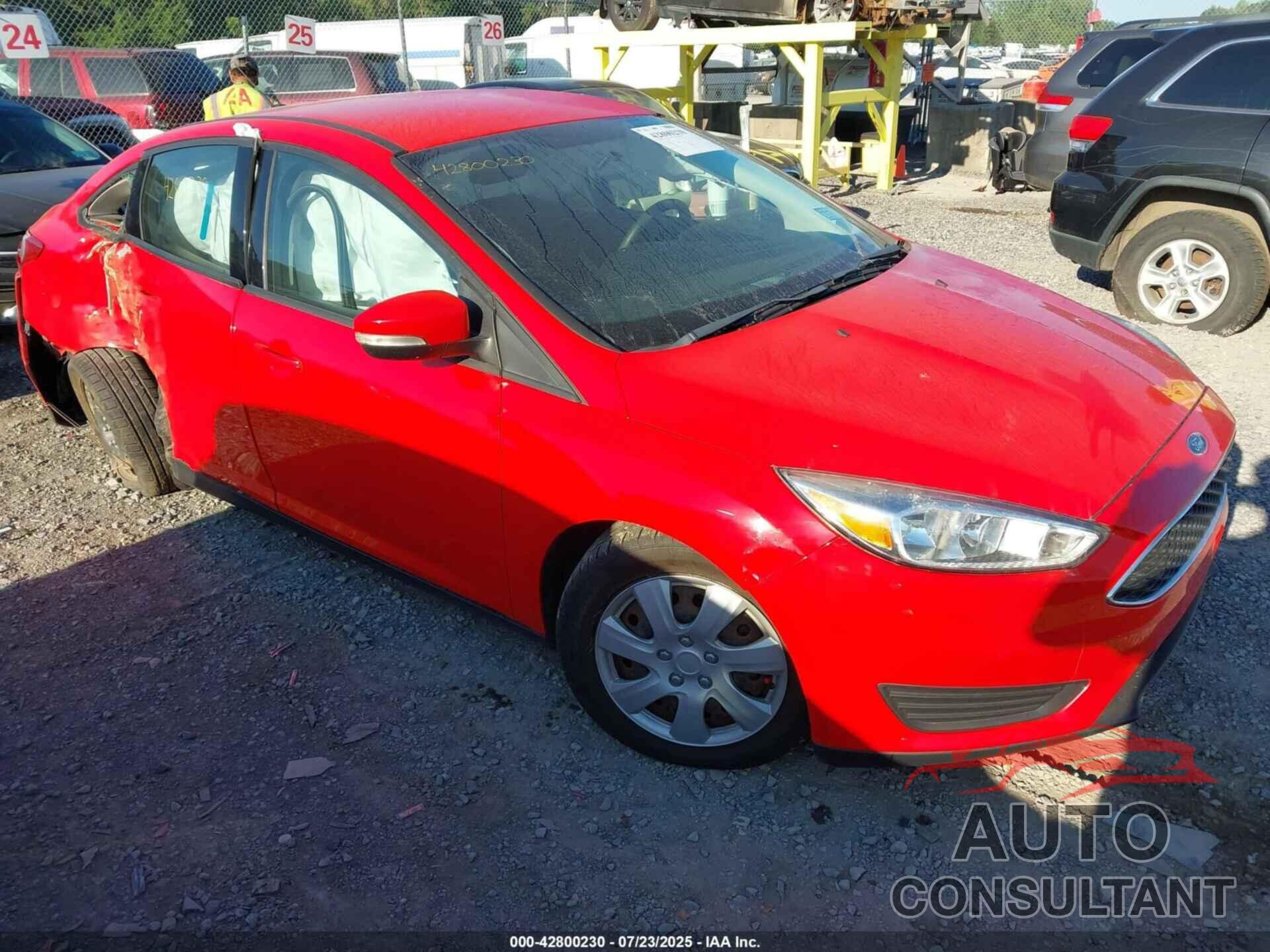FORD FOCUS 2017 - 1FADP3F24HL250882