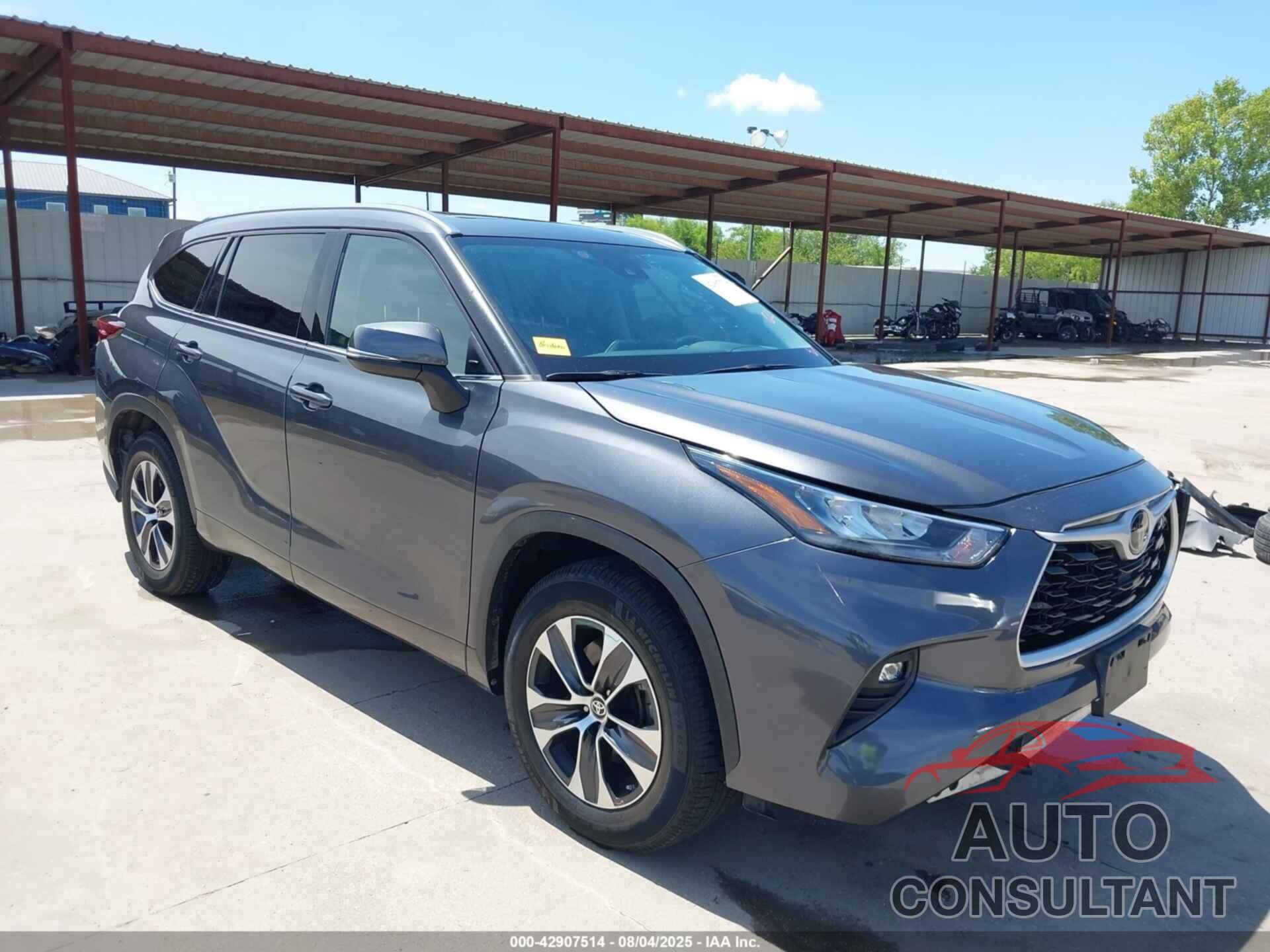 TOYOTA HIGHLANDER 2020 - 5TDHZRAH6LS011720