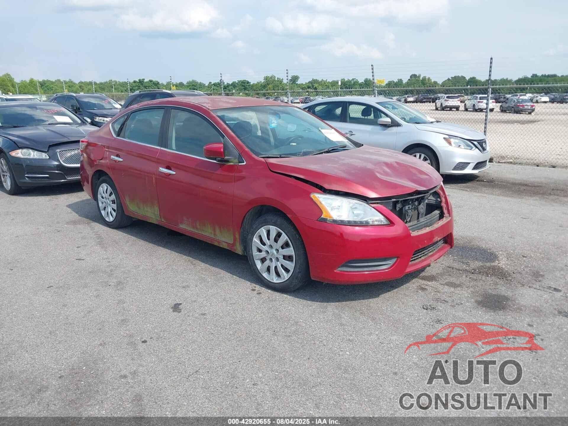 NISSAN SENTRA 2014 - 3N1AB7AP4EY325821