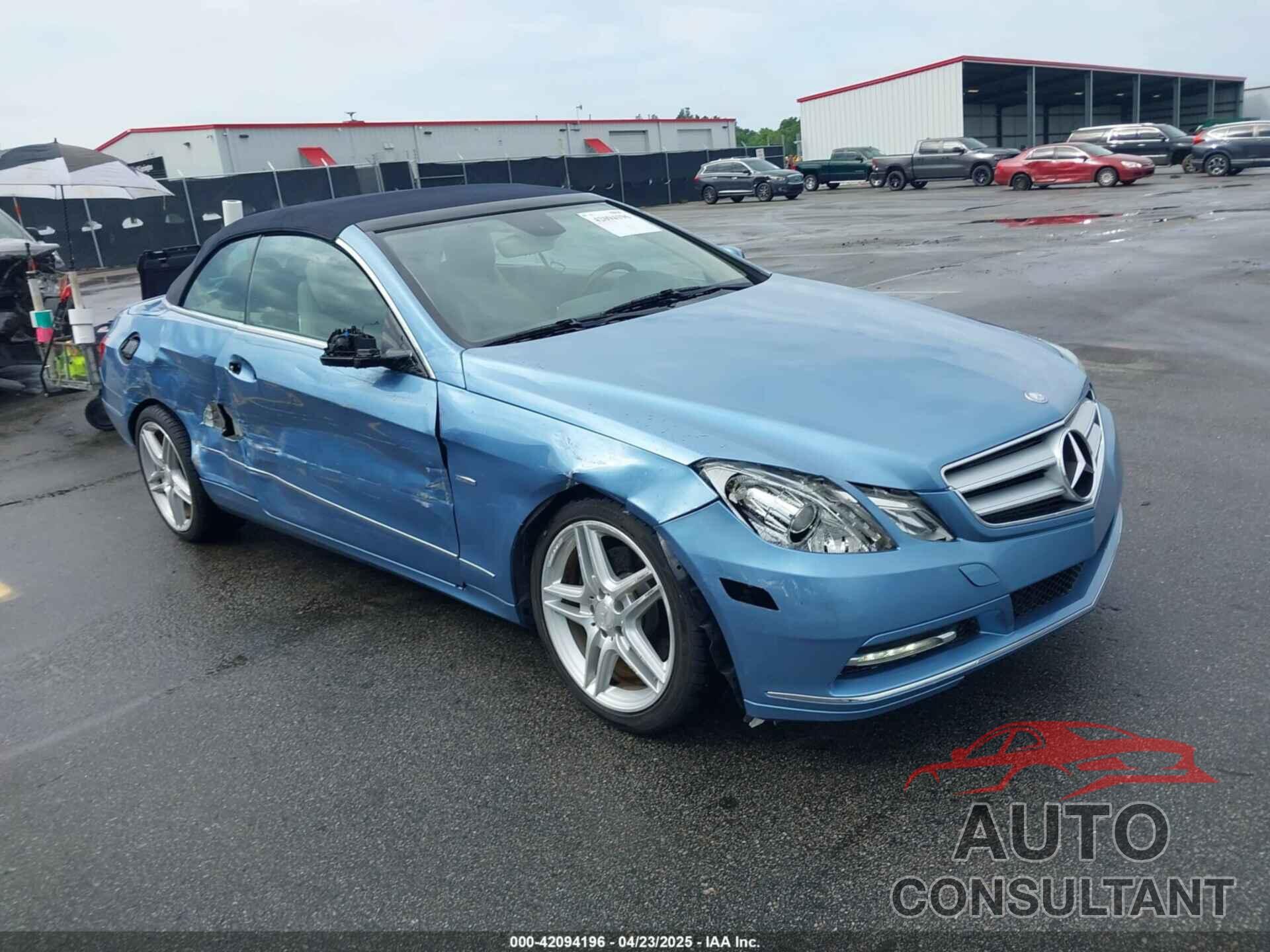 MERCEDES-BENZ E 350 2012 - WDDKK5KF4CF138794