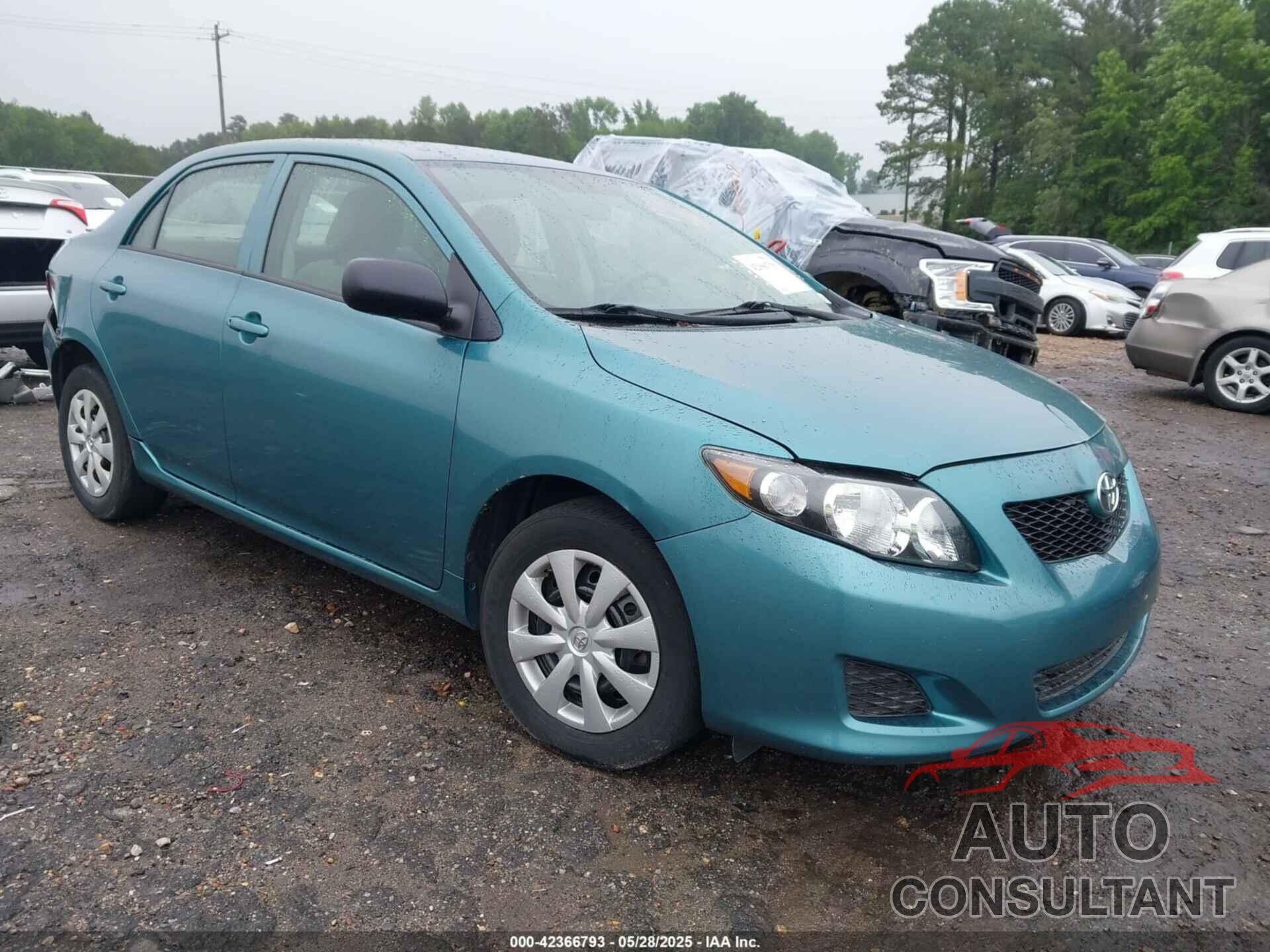 TOYOTA COROLLA 2009 - JTDBL40E699019437